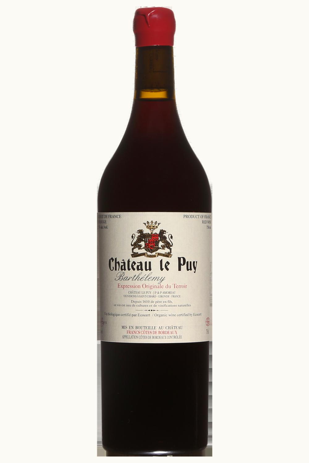 Château Le Puy Château Le Puy Francs Cote de Bordeaux, France, 2001 UZ0639525