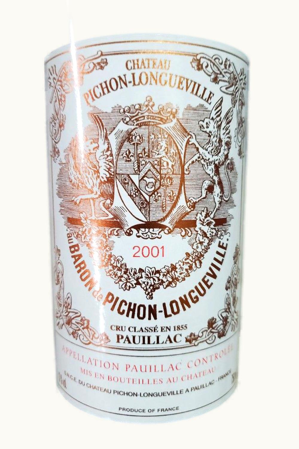 Château Pichon Longueville Baron Château Pichon Longueville Baron Pauillac, Medoc, Bordeaux, France, 2001