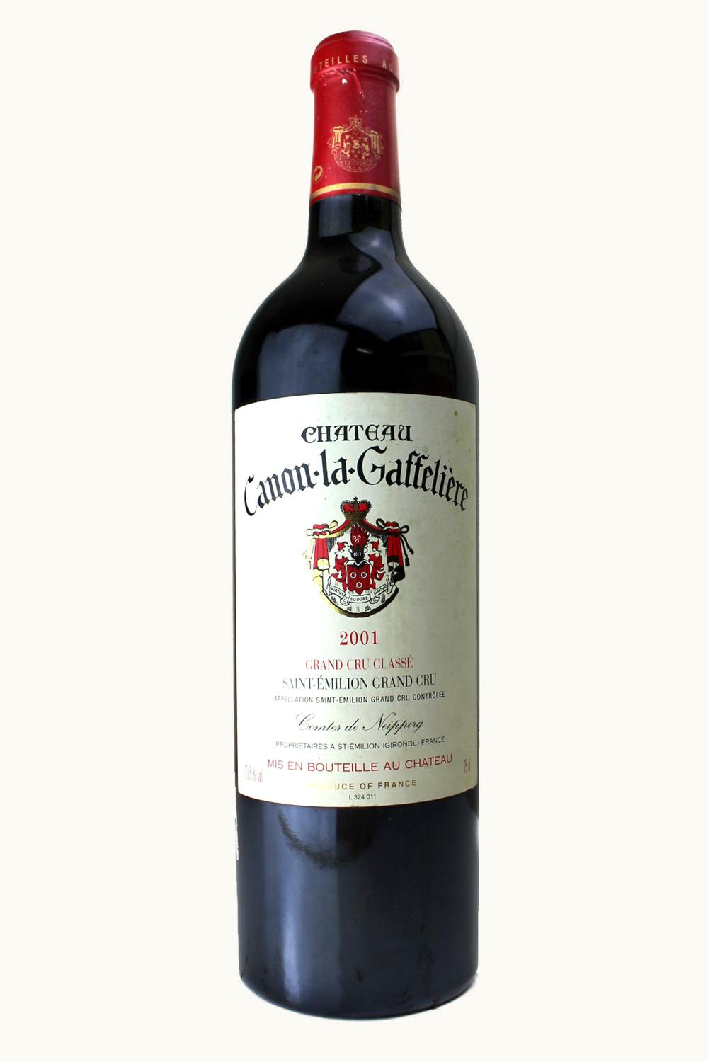 Château Canon-la-Gaffelière Château Canon-la-Gaffelière St Emilion Grand Cru, Bordeaux, France, 2001