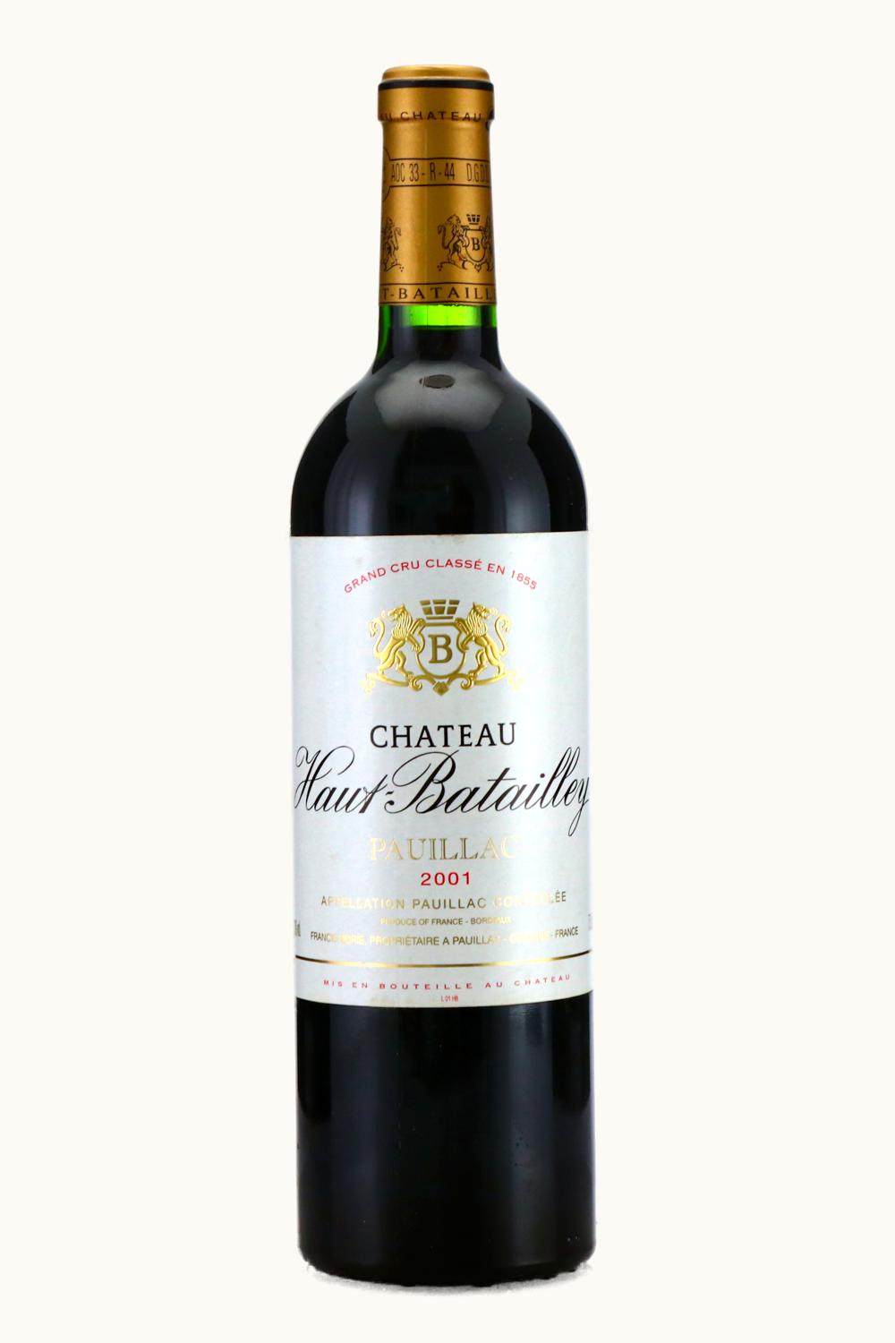 Haut Batailley Haut Batailley Pauillac, Medoc, Bordeaux, France, 2001