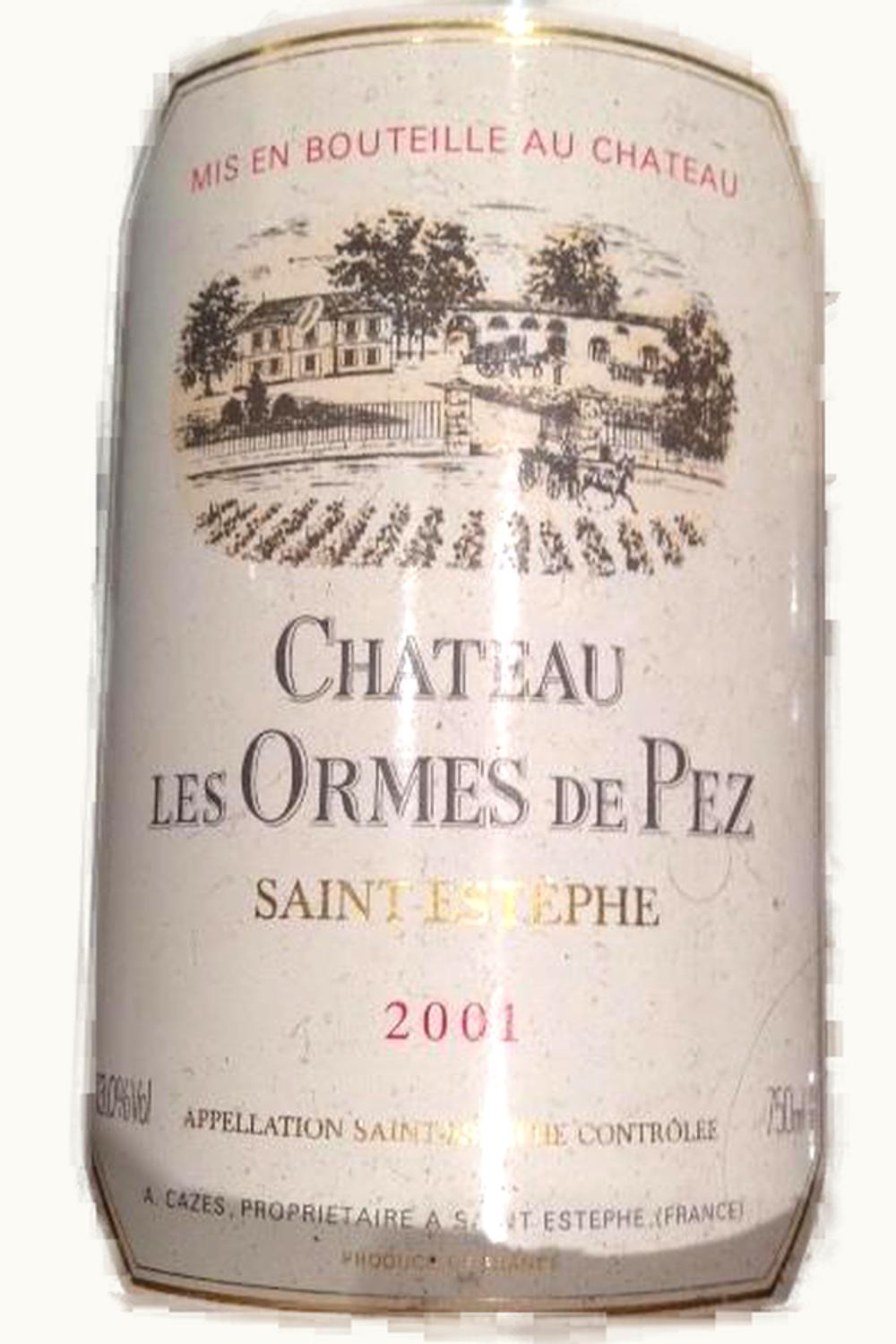 Les Ormes de Pez Les Ormes de Pez St Estephe, Medoc, Bordeaux, France, 2001