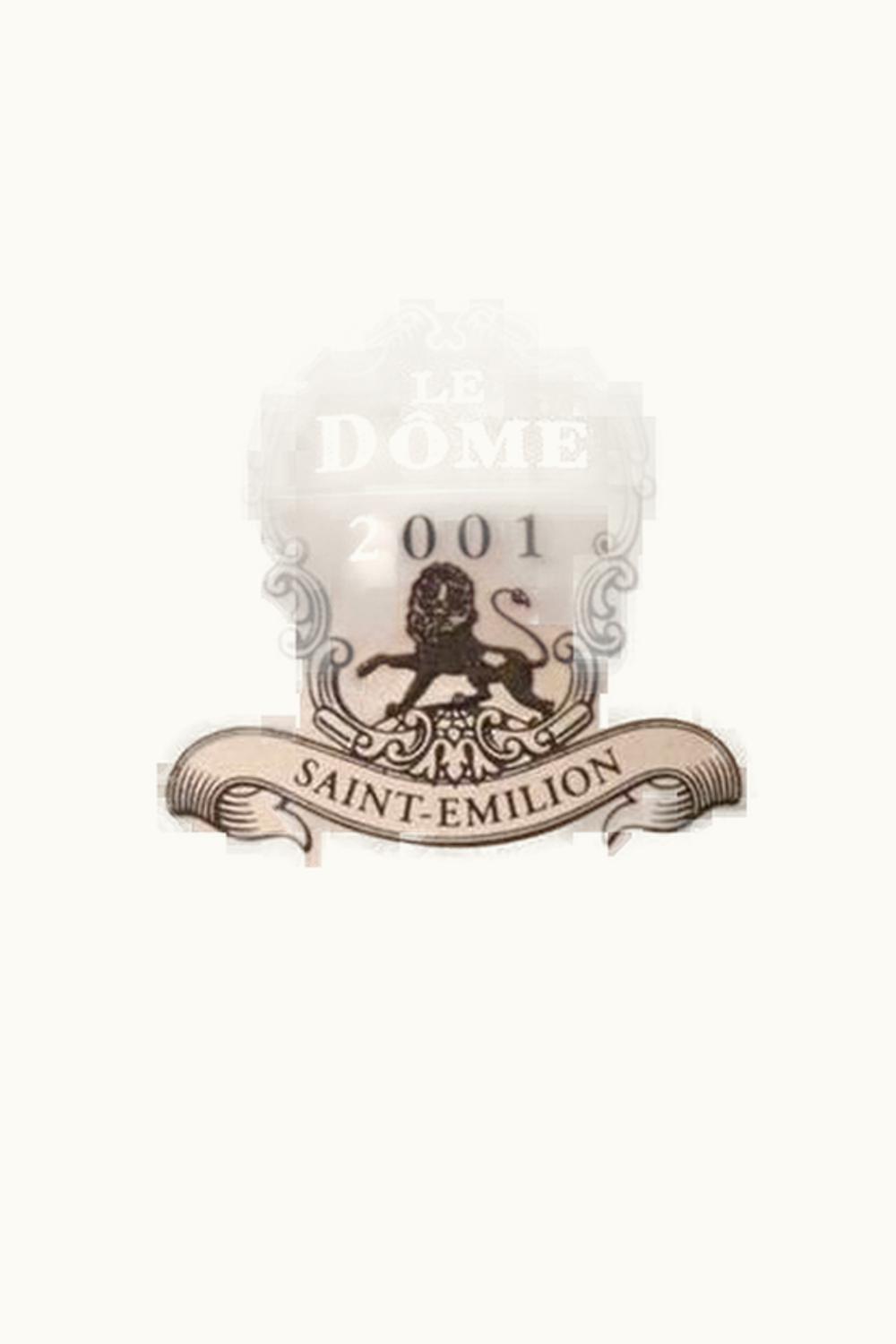 Le Dome St Emilion Grand Cru, Bordeaux, France, 2001