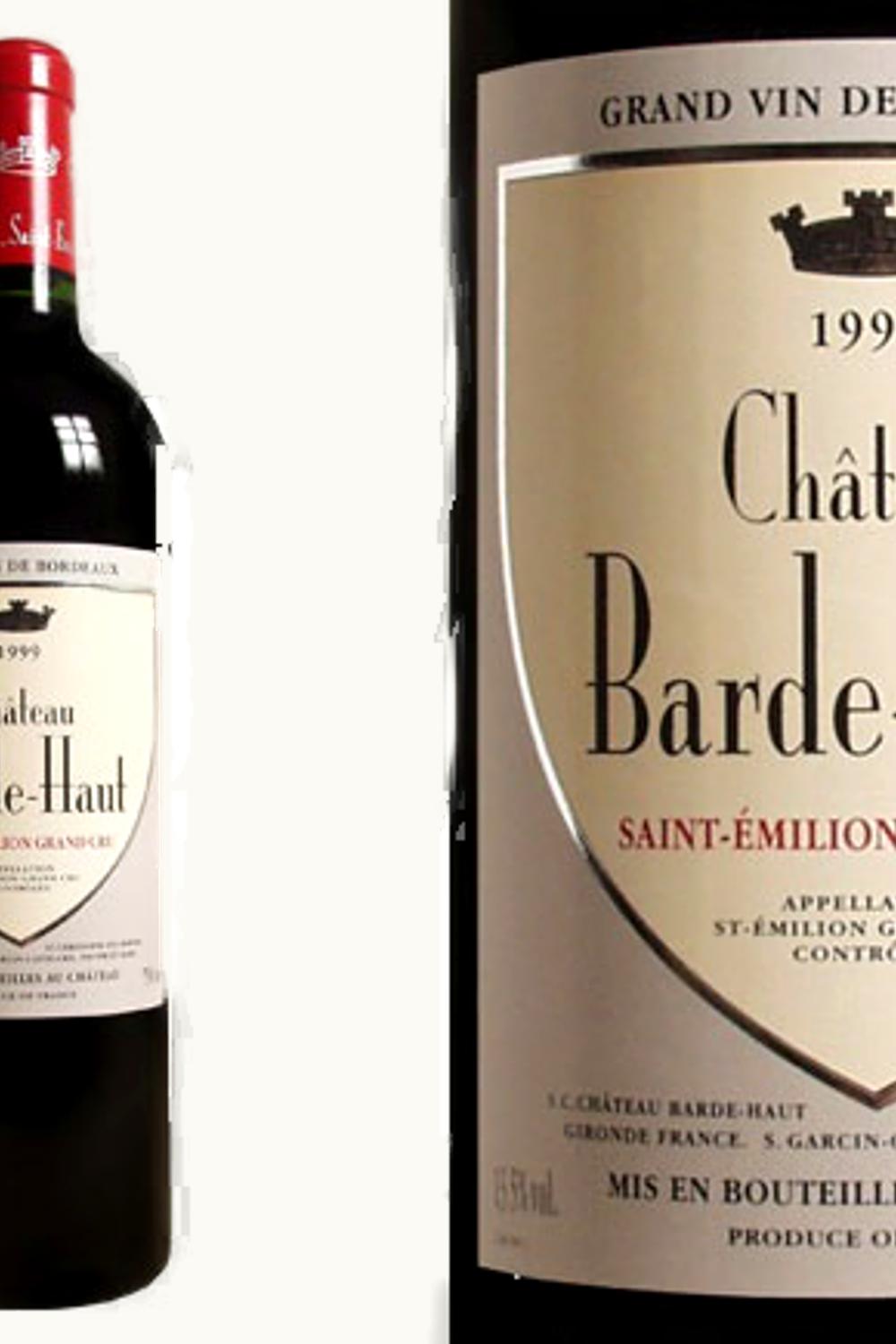 Château Barde-Haut Château Barde-Haut St Emilion Grand Cru, Bordeaux, France, 2001