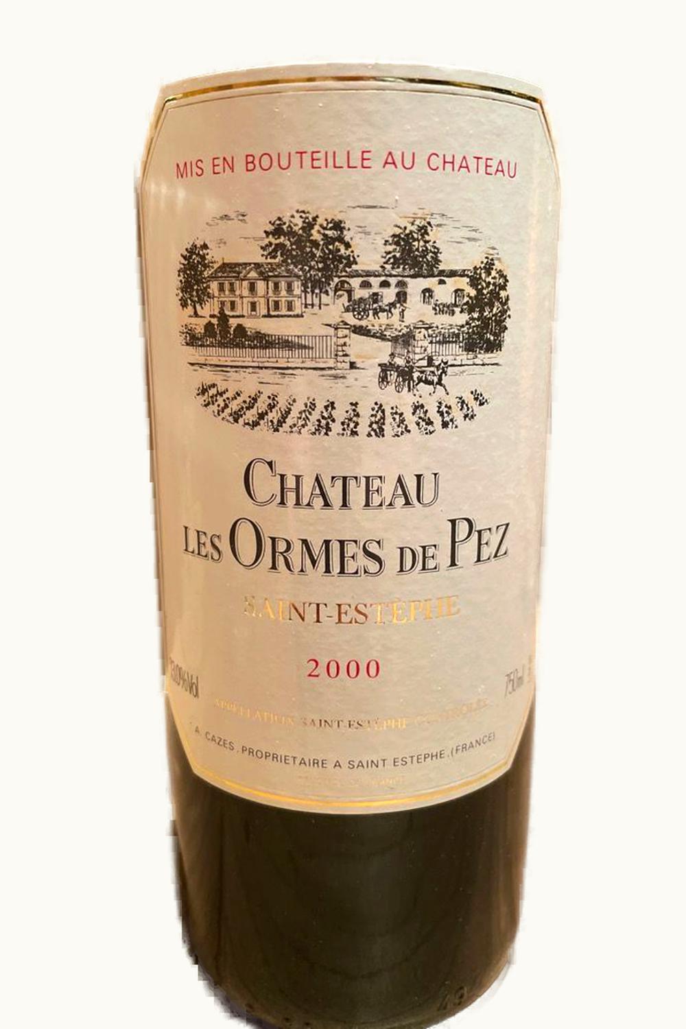 Les Ormes de Pez Les Ormes de Pez St Estephe, Medoc, Bordeaux, France, 2000