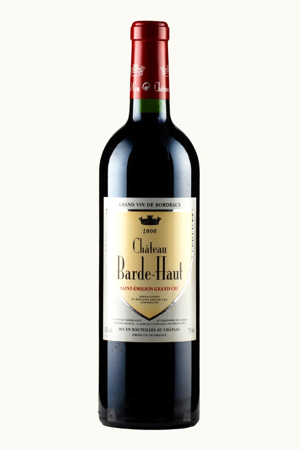 Château Barde-Haut Château Barde-Haut St Emilion Grand Cru, Bordeaux, France, 2000