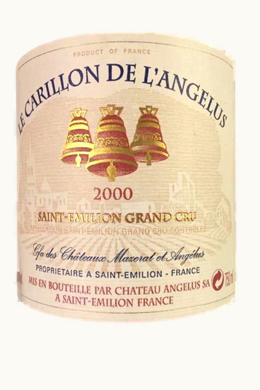 Le Carillon de L'Angelus Le Carillon de L'Angelus St Emilion Grand Cru, Bordeaux, France, 2000