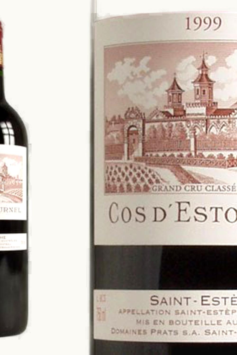 Château Cos d'Estournel Château Cos d'Estournel St Estephe, Medoc, Bordeaux, France, 1999