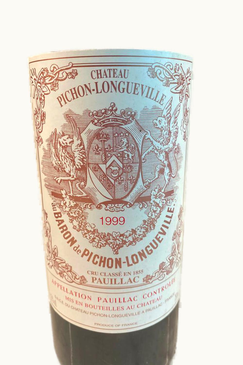 Château Pichon Longueville Baron Château Pichon Longueville Baron Medoc, Bordeaux, France, 1999