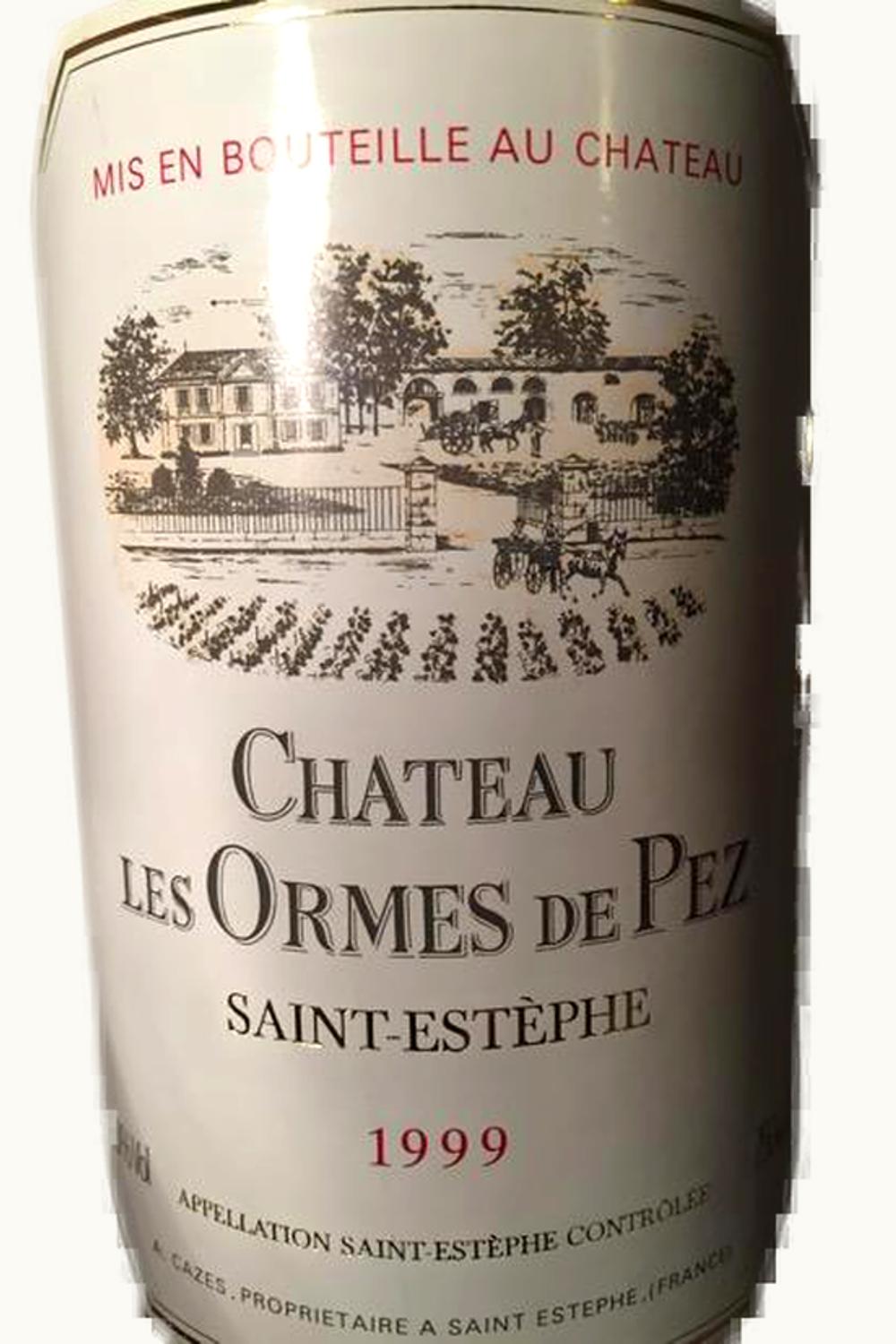 Les Ormes de Pez Les Ormes de Pez St Estephe, Medoc, Bordeaux, France, 1999