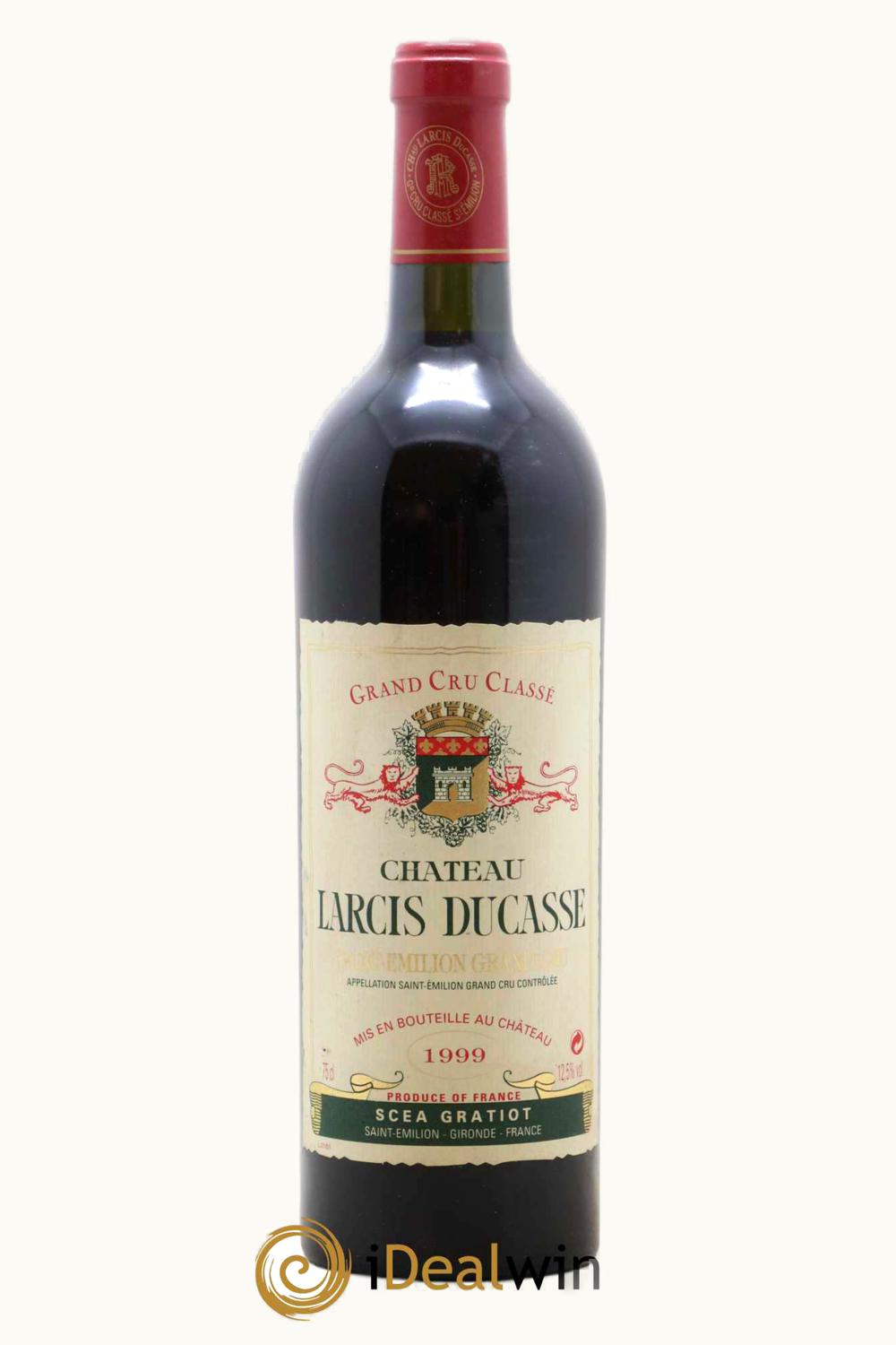 Larcis Ducasse St Emilion Grand Cru, Bordeaux, France, 1999