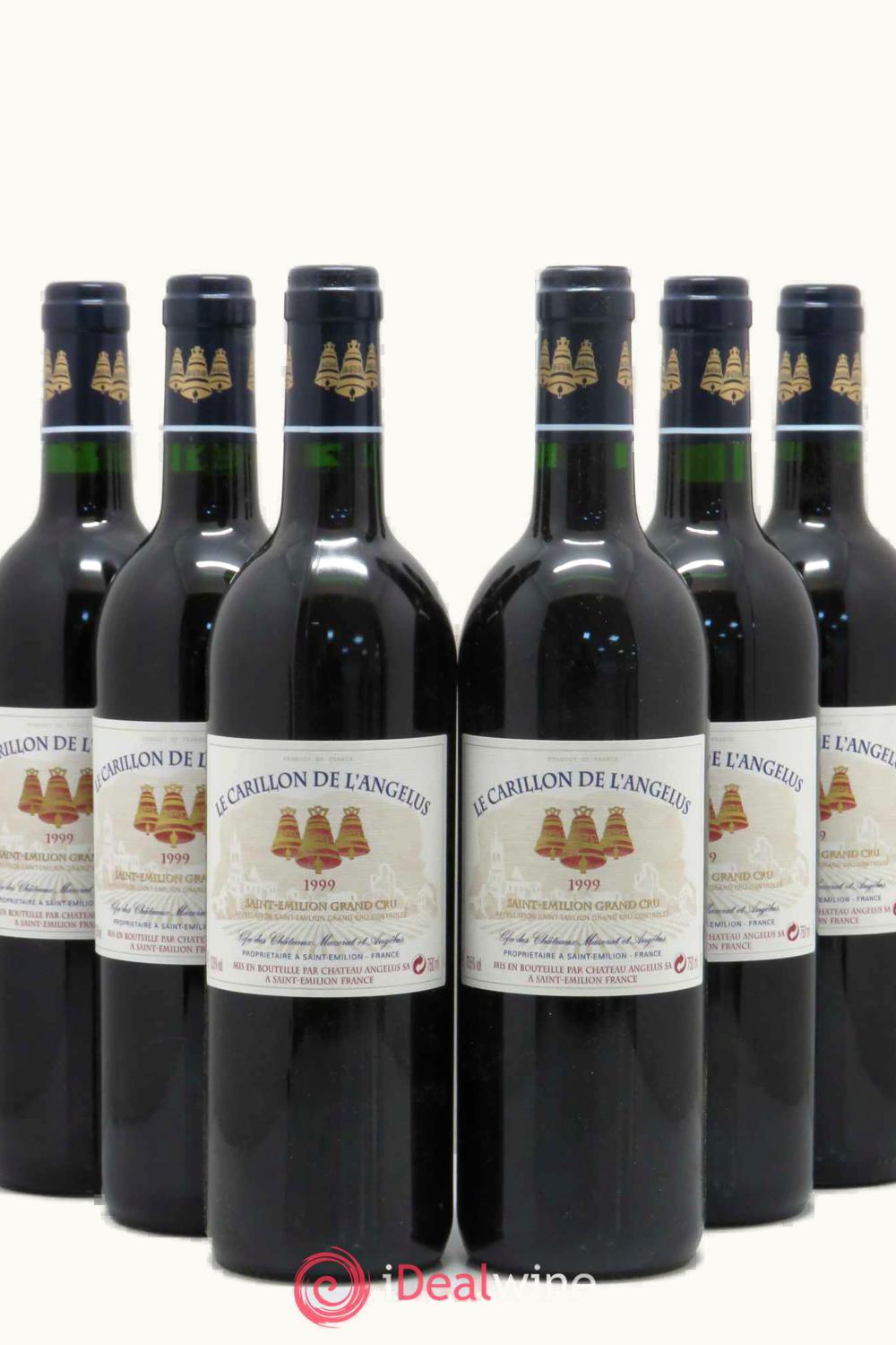 Le Carillon de L'Angelus Le Carillon de L'Angelus St Emilion Grand Cru, Bordeaux, France, 1999