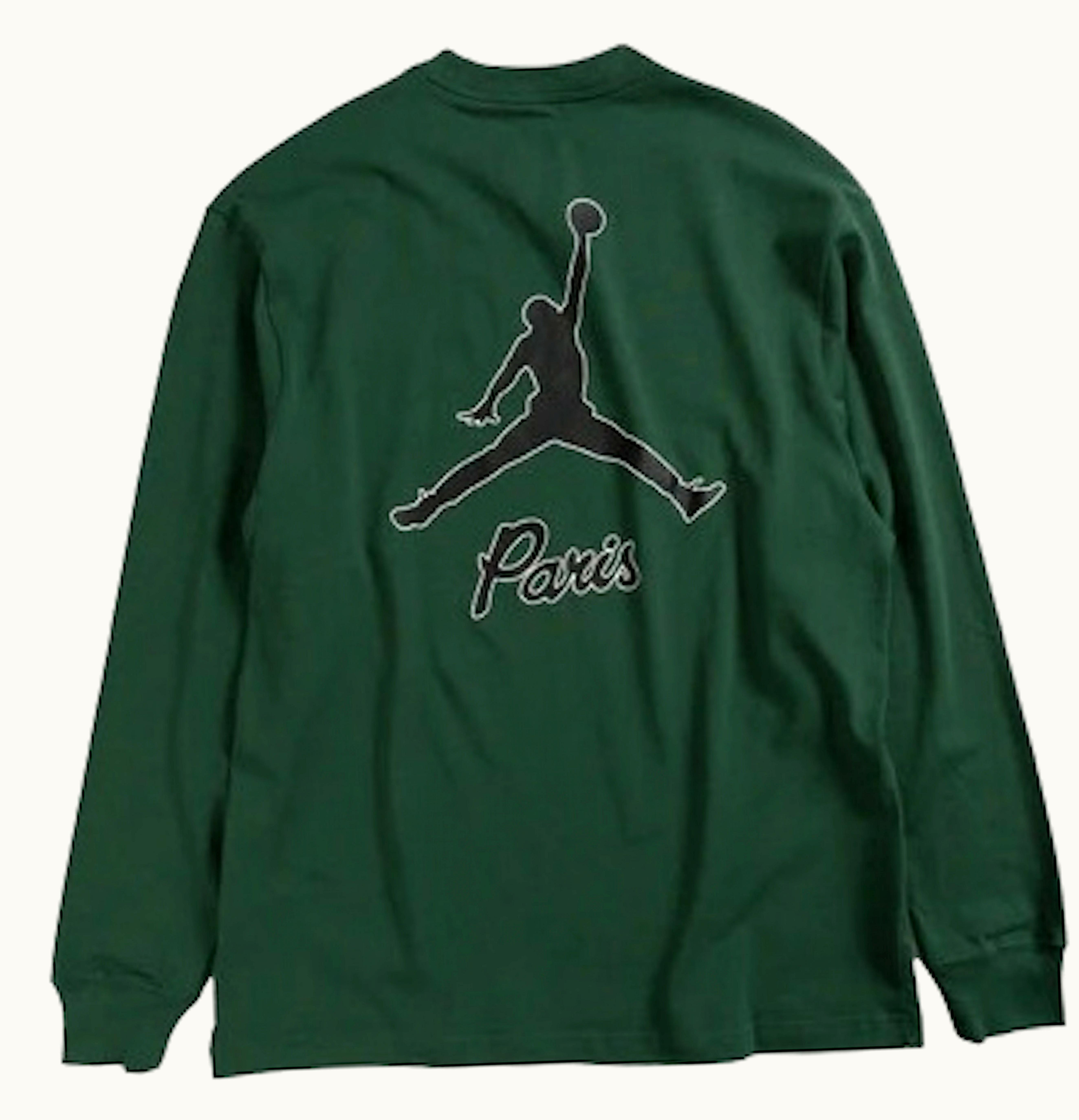 Jordan Jordan Paris Saint Germain L S Tee Noble Green