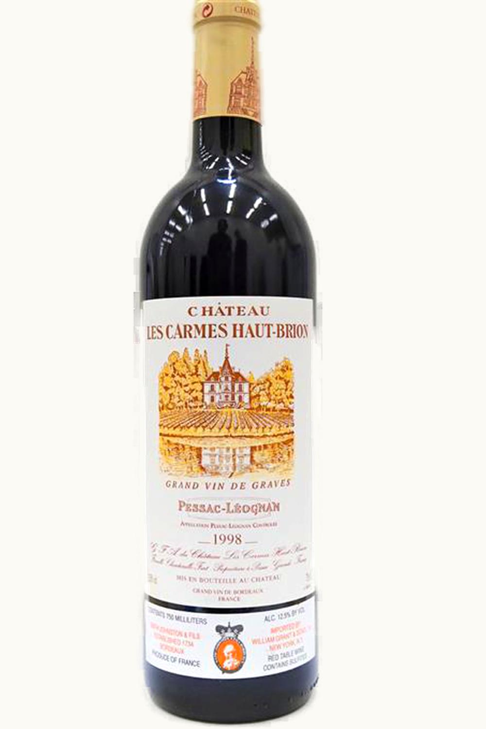 Château Les Carmes Haut-Brion Château Les Carmes Haut-Brion Pessac-Leognan, Bordeaux, France, 1998