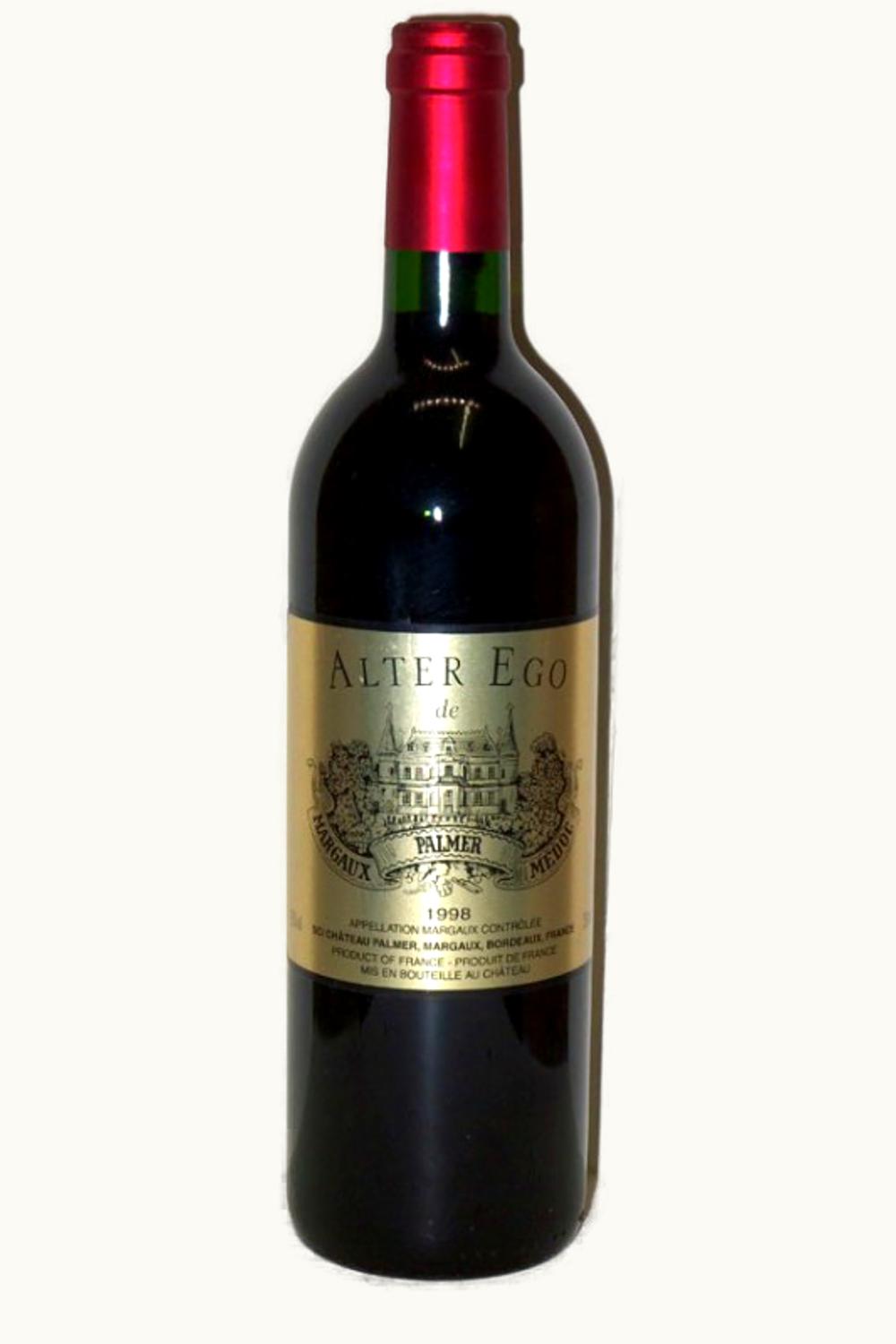 Chateau Palmer Alter Ego de Palmer Medoc, Bordeaux, France, 1998