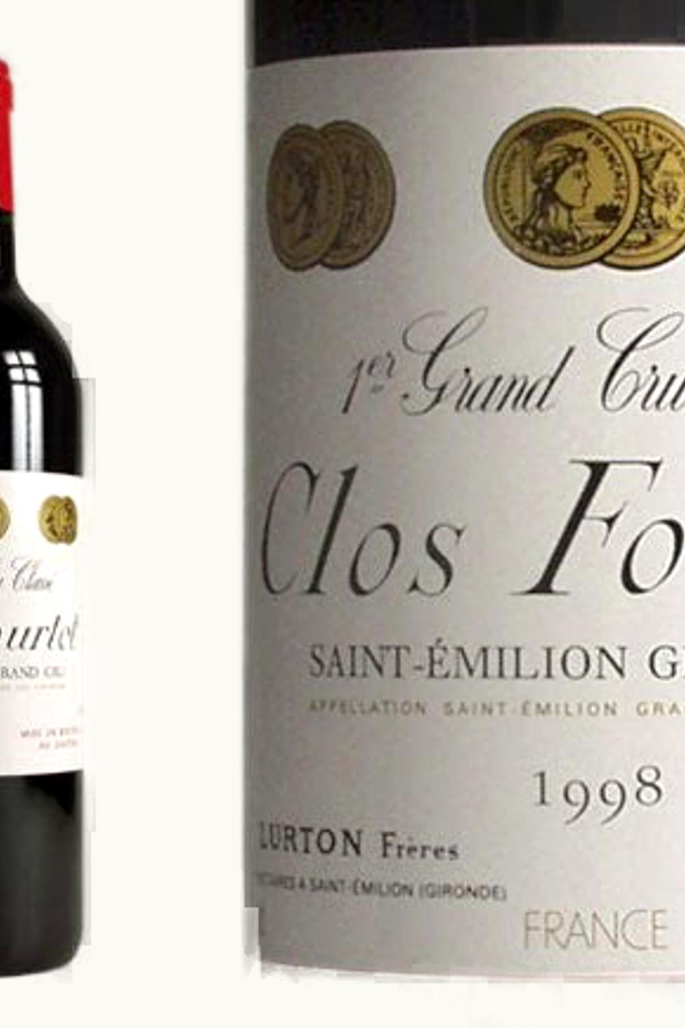 Château Clos Fourtet Clos Fourtet St Emilion Grand Cru, Bordeaux, France, 1998