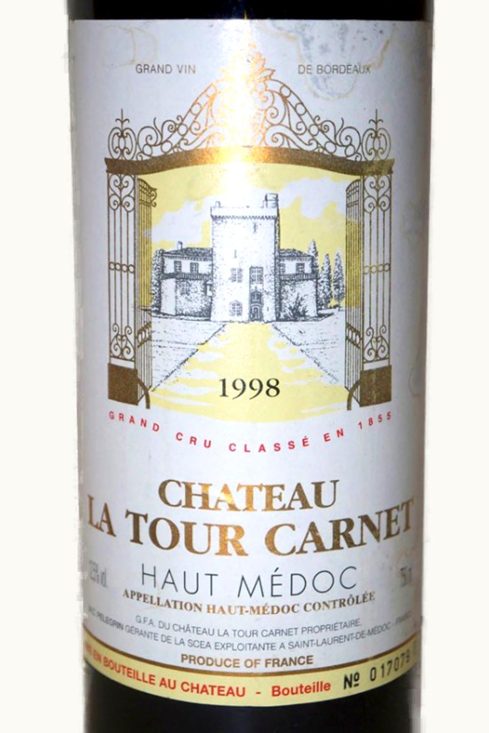 Bernard Magrez Bernard Magrez Haut Medoc, Bordeaux, France, 1998