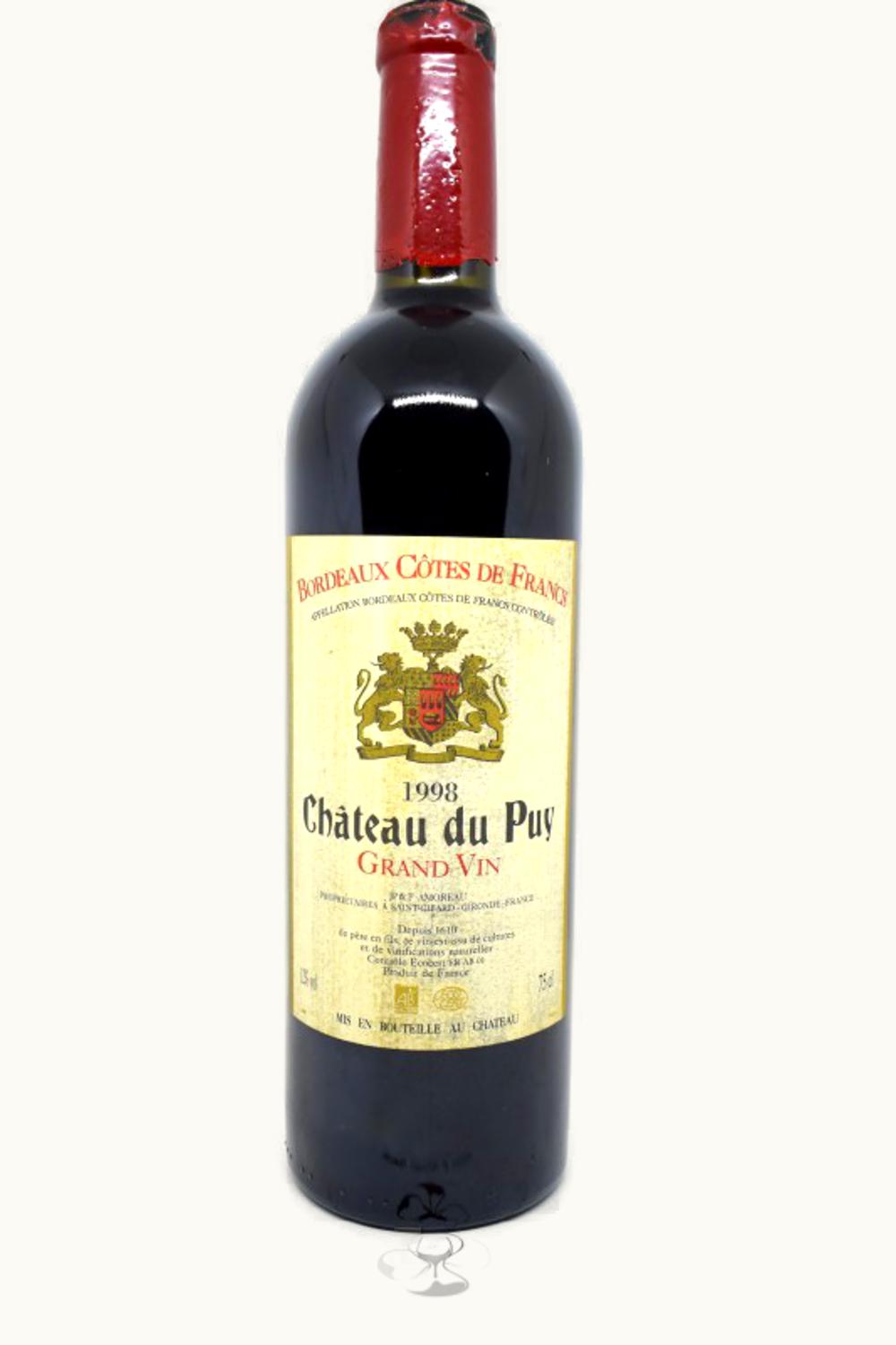 Château Le Puy Château Le Puy Cuvée Emilion Francs Côte de Bordeaux, France, 1998