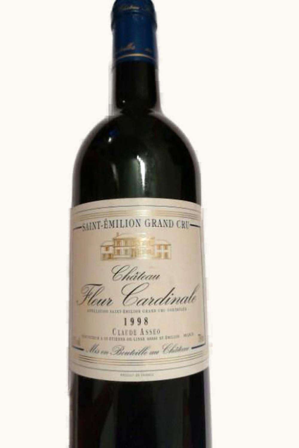 Fleur Cardinal St Emilion Grand Cru, Bordeaux, France, 1998