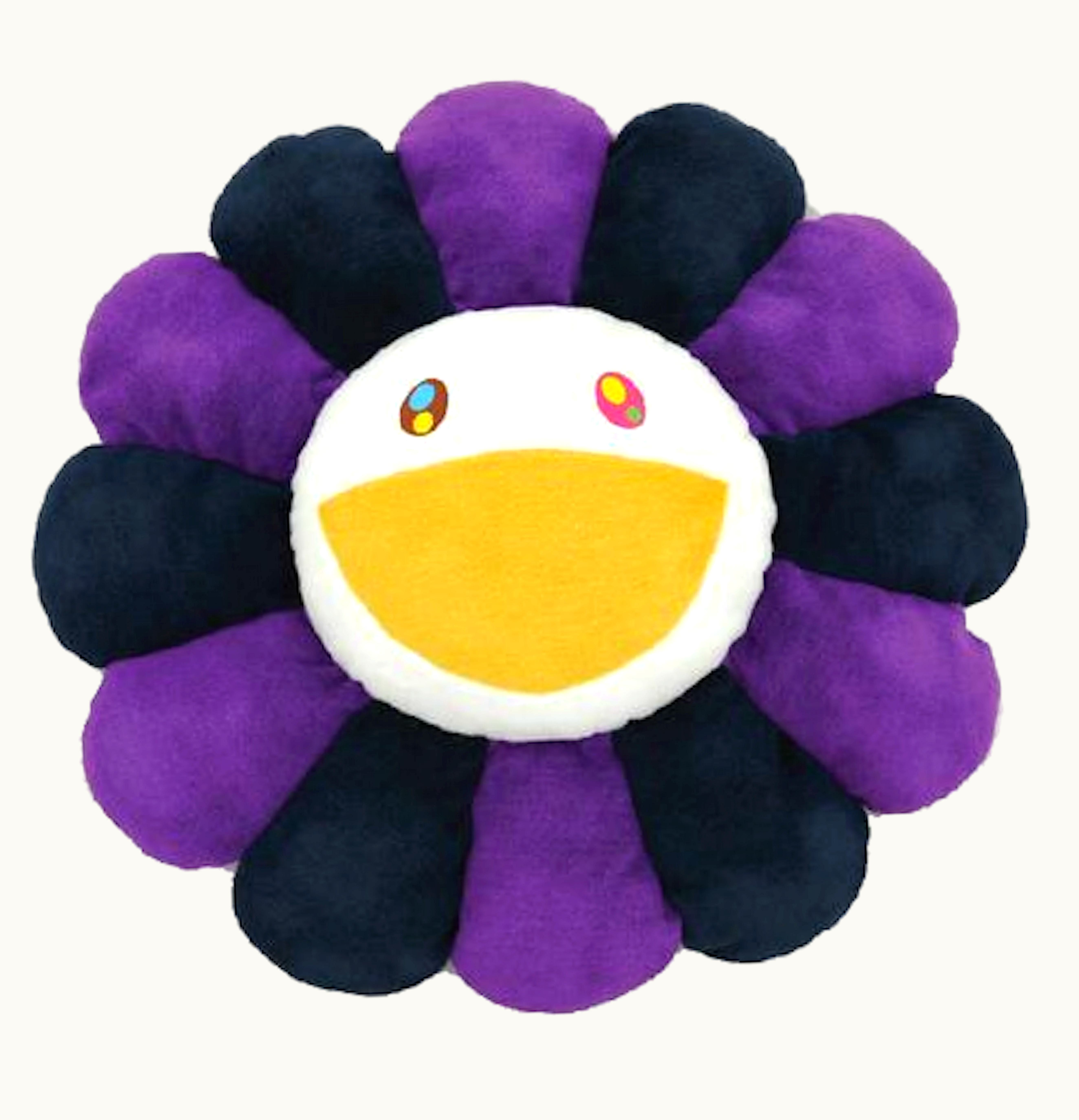 Takashi Murakami Takashi Murakami Flower Plush 60 CM Purple Black