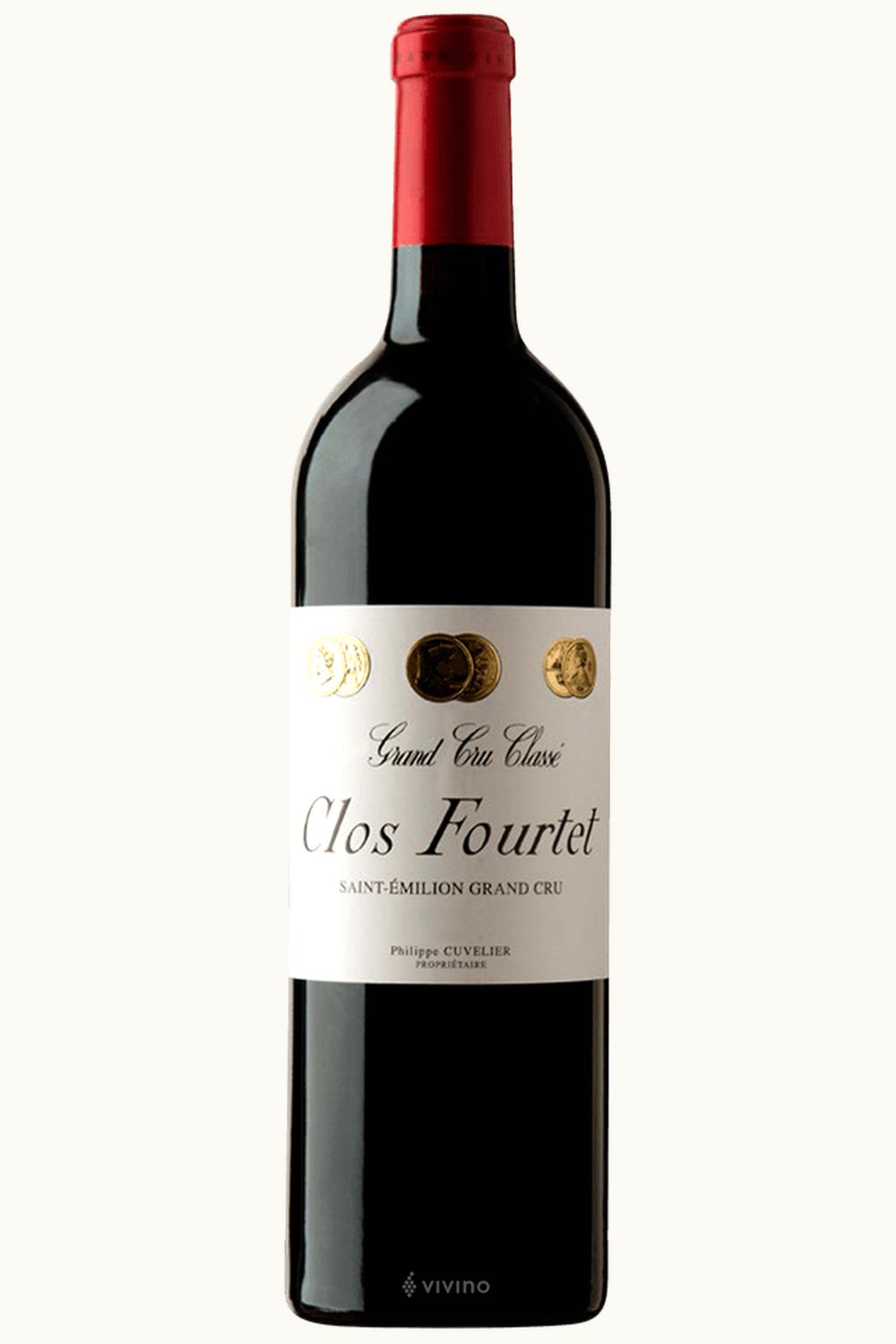 Château Clos Fourtet Clos Fourtet St Emilion Grand Cru, Bordeaux, France, 1996