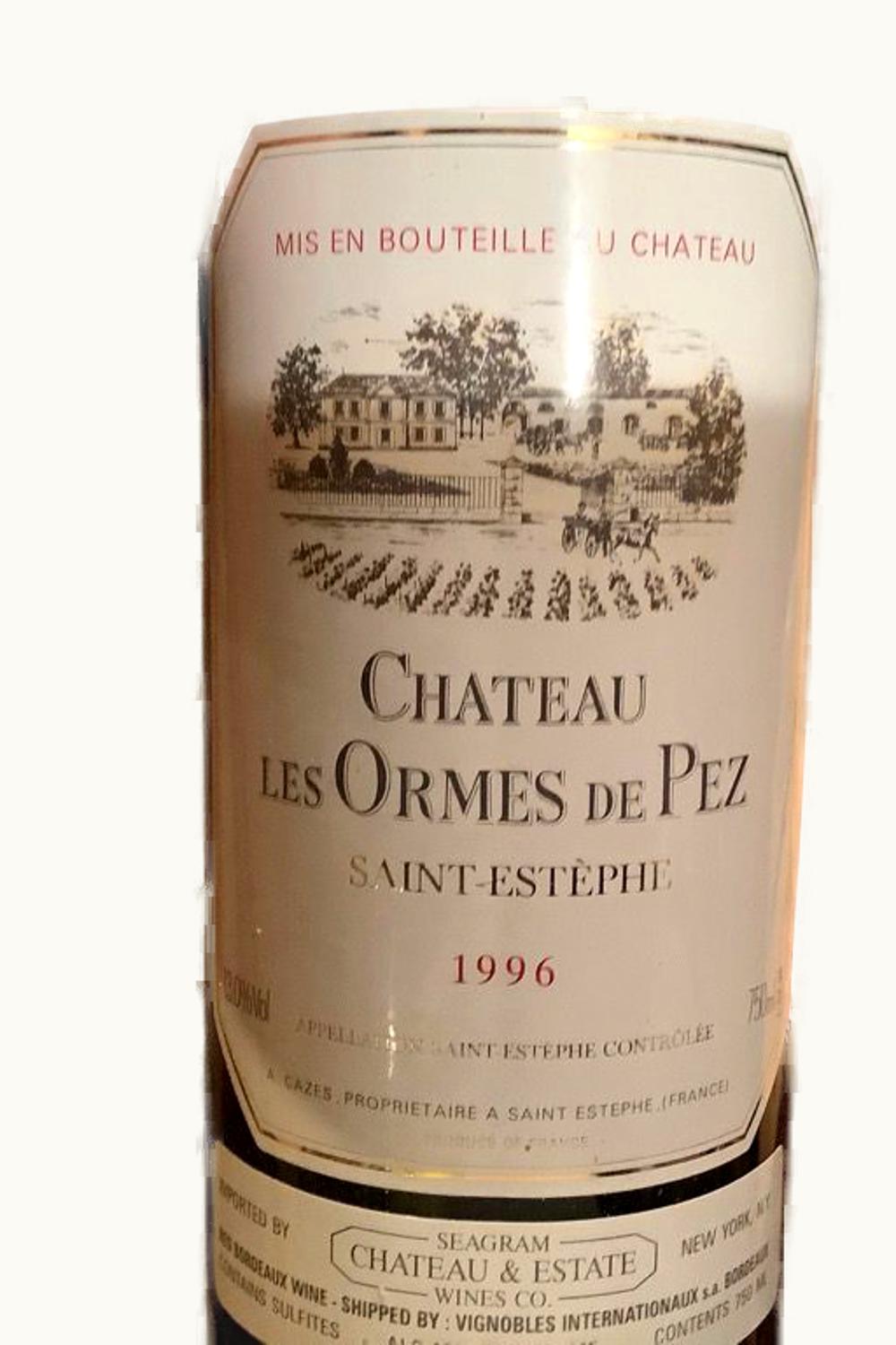 Les Ormes de Pez Les Ormes de Pez St Estèphe, Médoc, Bordeaux, France, 1996