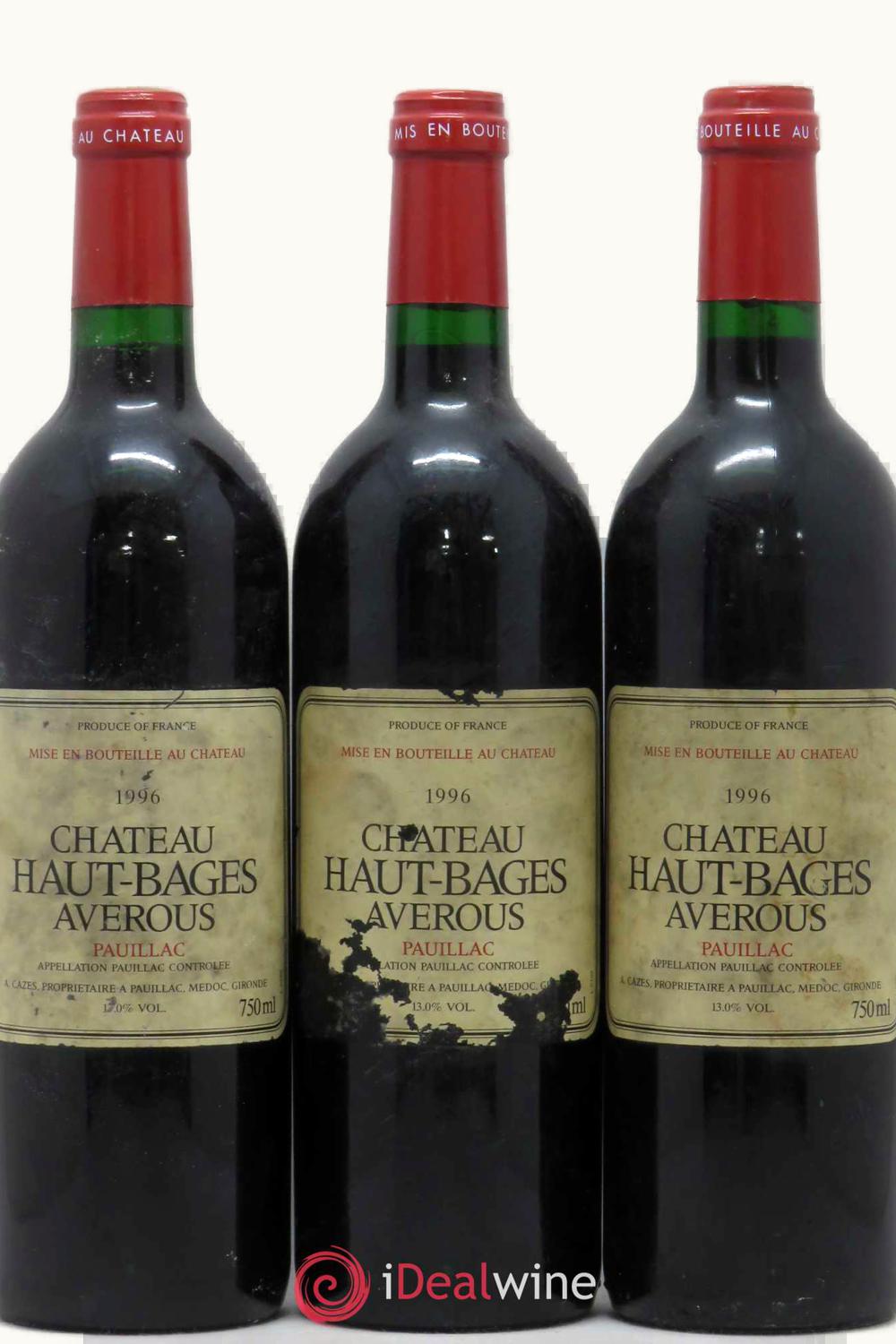 Château Lynch-Bages Château Lynch-Bages Pauillac, Médoc, Bordeaux, France, 1996 UZ0640497