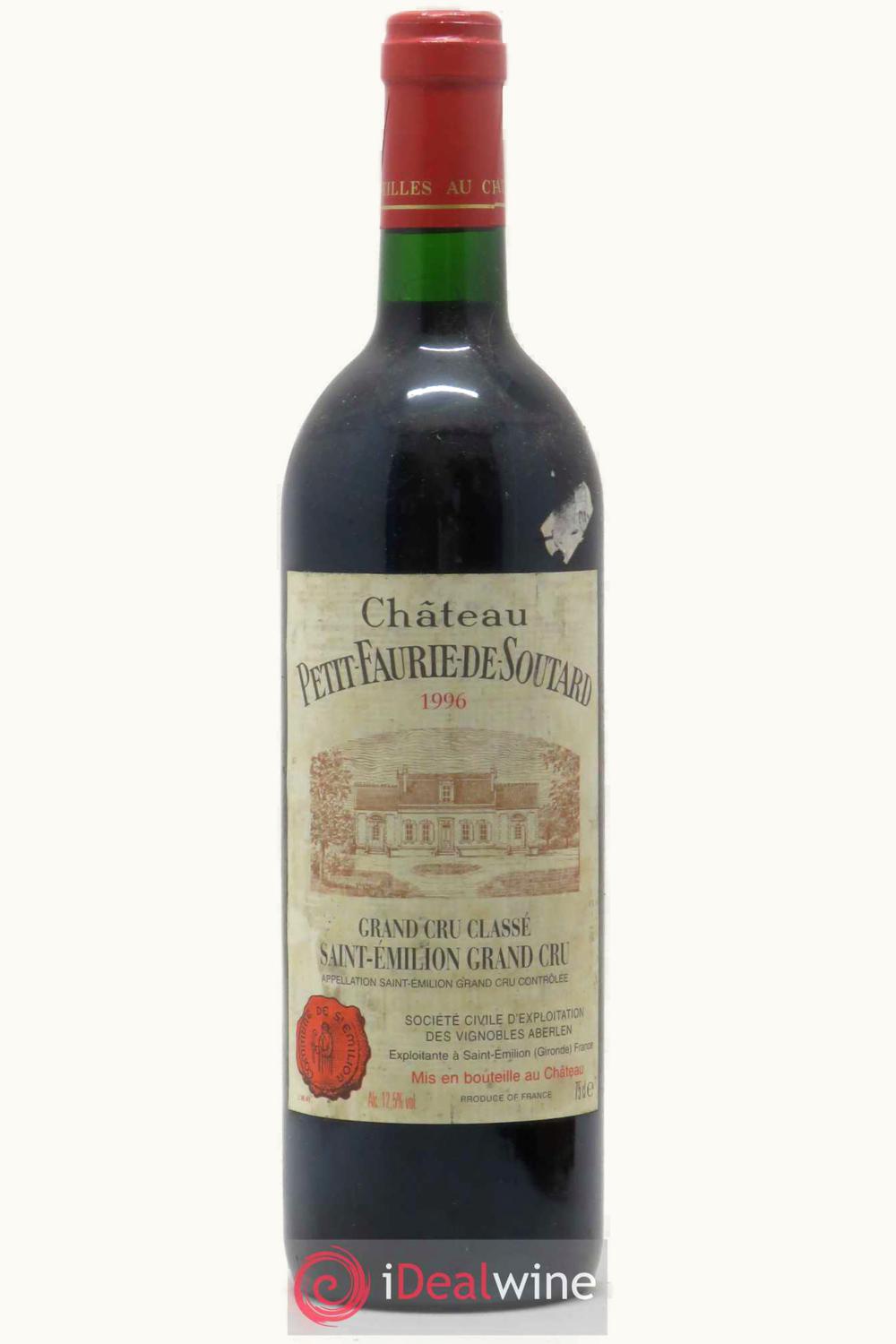 Château Petit Faurie de Soutard Château Petit Faurie de Soutard St Emilion Grand Cru, Bordeaux, France, 1996