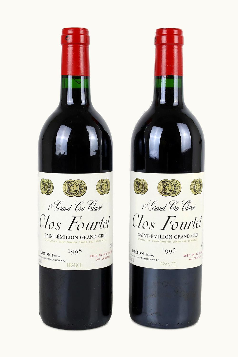 Château Clos Fourtet Clos Fourtet St Emilion Grand Cru, Bordeaux, France, 1995