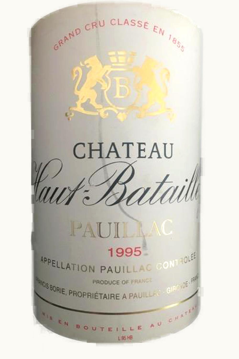 Château Haut-Batailley Château Haut-Batailley Pauillac, Médoc, Bordeaux, France, 1995