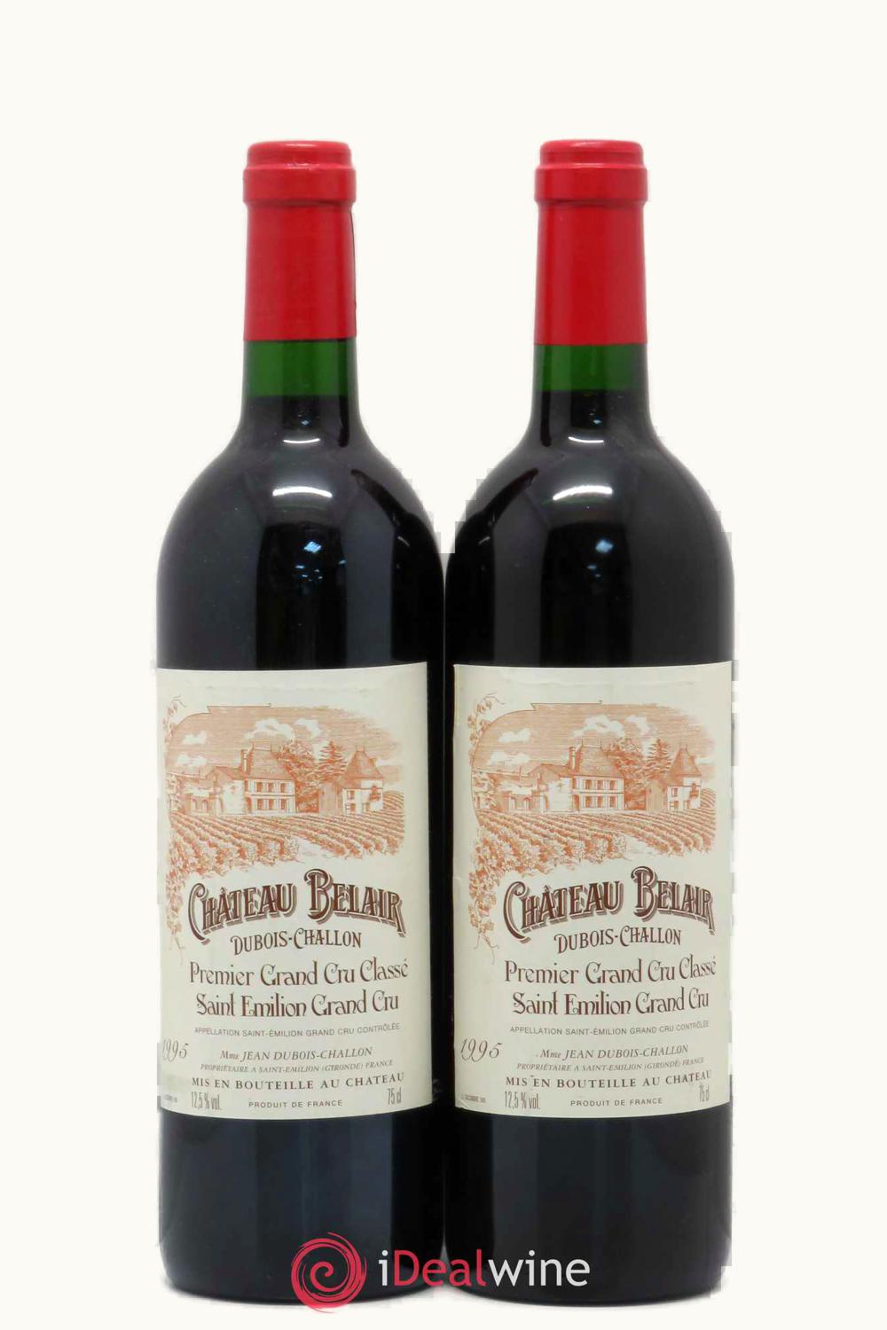 Château Bélair-Monange Château Bélair-Monange St Emilion Grand Cru, Bordeaux, France, 1995