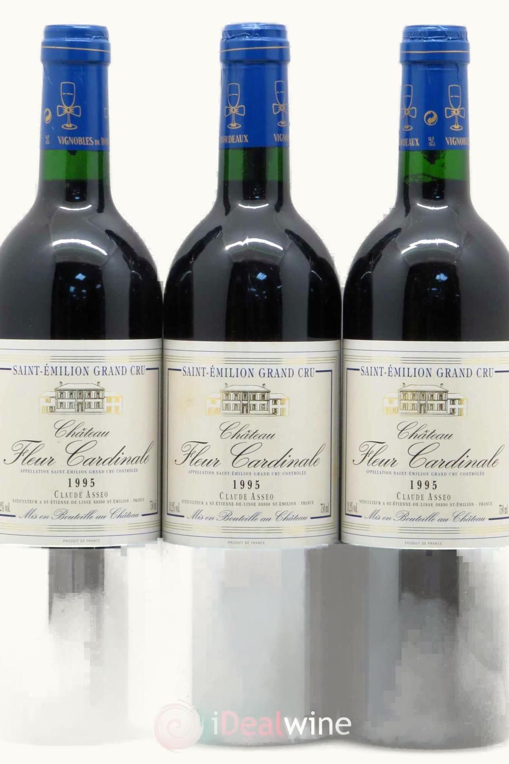 Fleur Cardinale St Emilion Grand Cru, Bordeaux, France, 1995