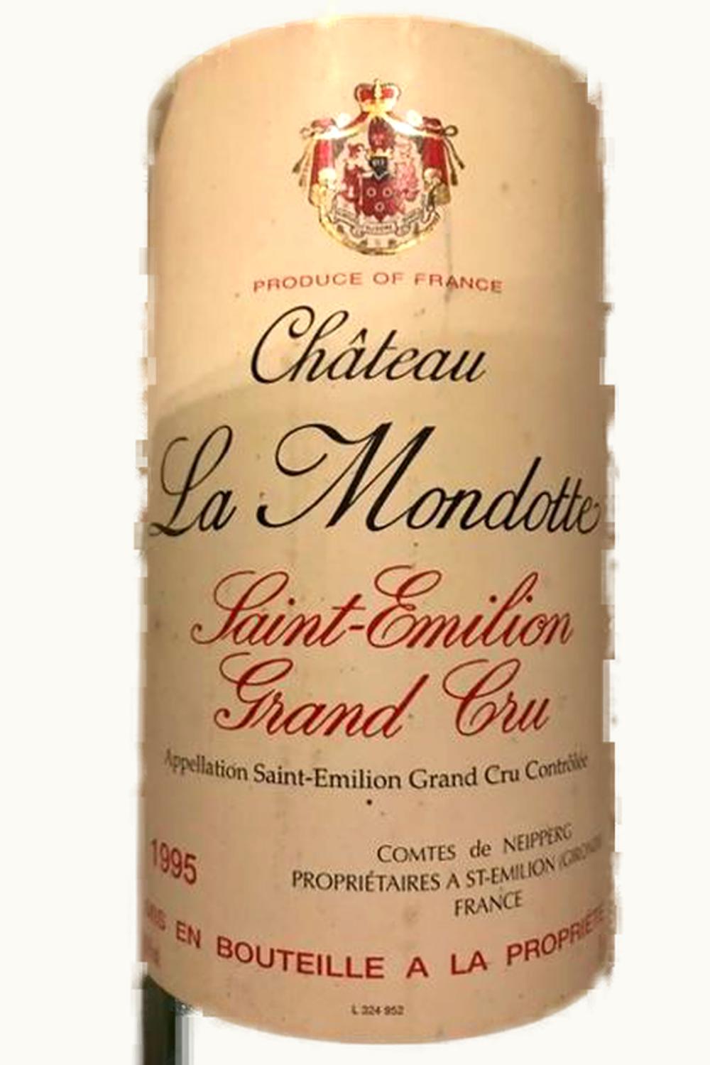 La Mondotte St Emilion Grand Cru, Bordeaux, France, 1995