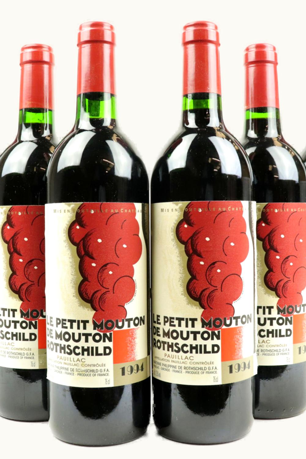 Le Petit Mouton de Rothschild Le Petit Mouton de Rothschild Pauillac, Médoc, Bordeaux, France, 1994