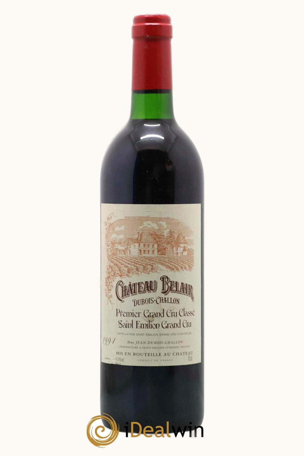 Château Bélair-Monange Château Bélair-Monange St Emilion Grand Cru, Bordeaux, France, 1994
