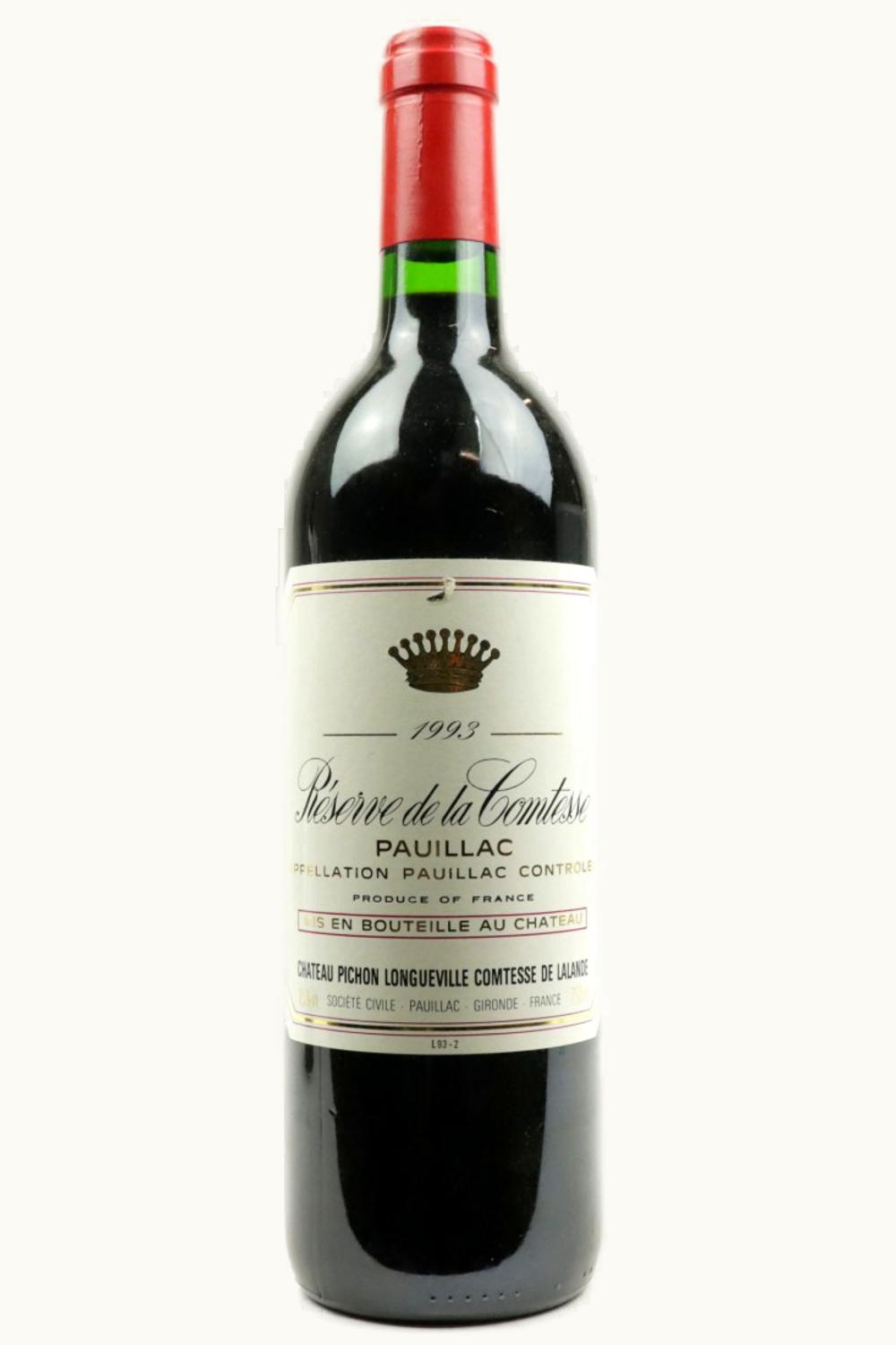 Château Pichon Longueville Comtesse de Lalande Château Pichon Longueville Comtesse de Lalande Pauillac, Médoc, Bordeaux, France, 1993 UZ0640966