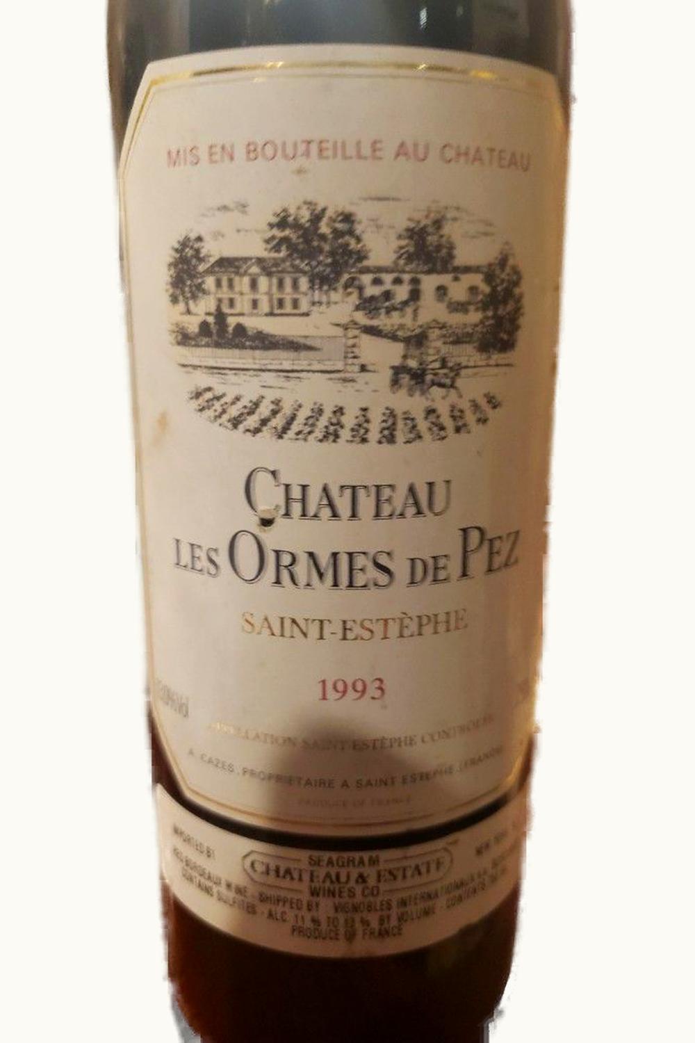 Les Ormes de Pez Les Ormes de Pez St Estèphe, Médoc, Bordeaux, France, 1993