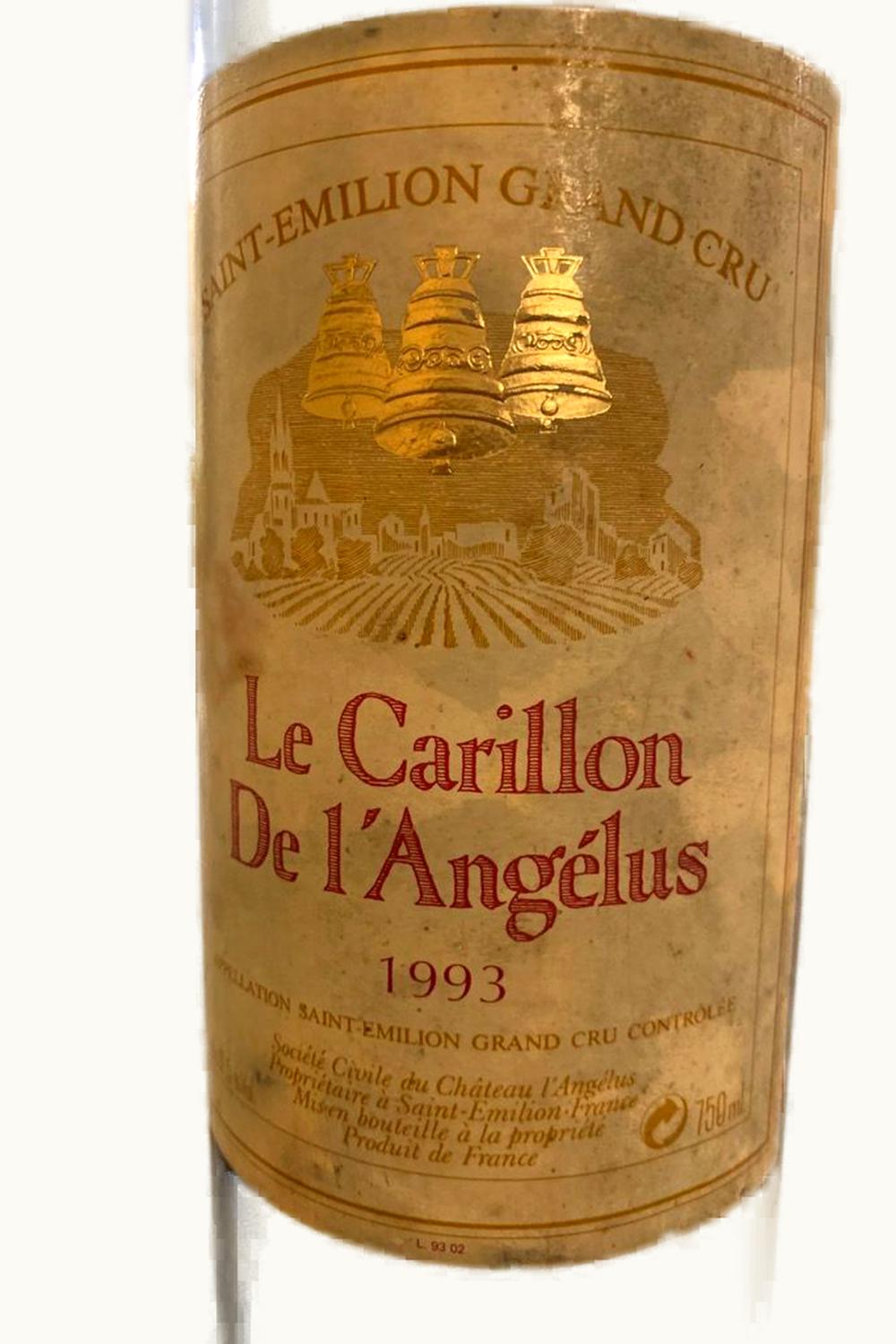 Le Carillon de L'Angelus Le Carillon de L'Angelus St Emilion Grand Cru, Bordeaux, France, 1993