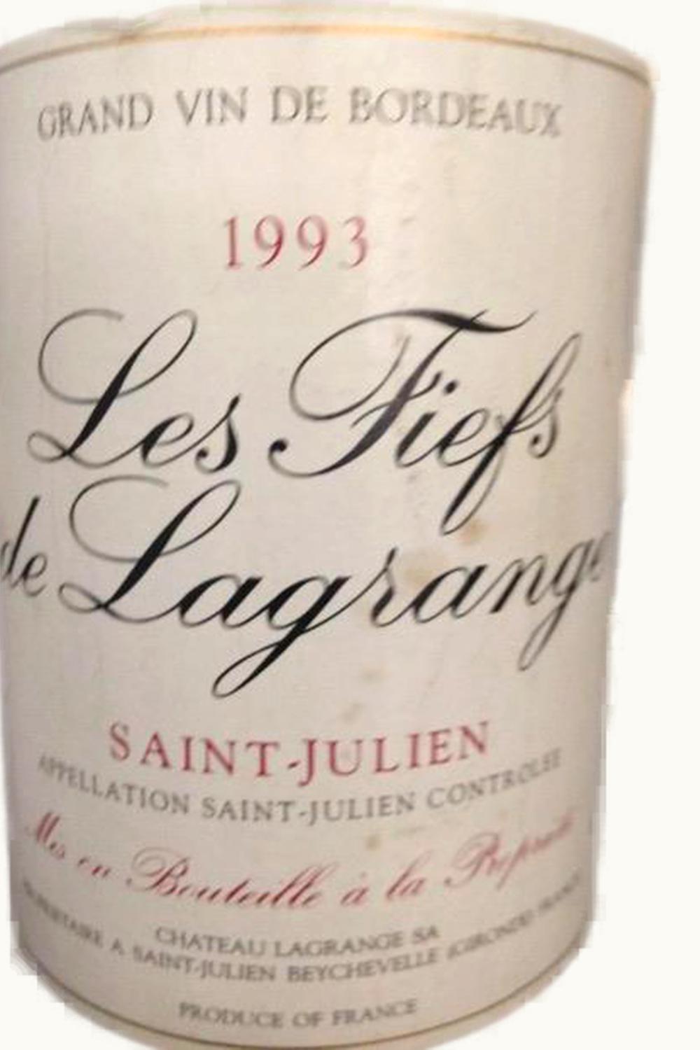 Château Lagrange Château Lagrange St Julien, Médoc, Bordeaux, France, 1993 UZ0641049