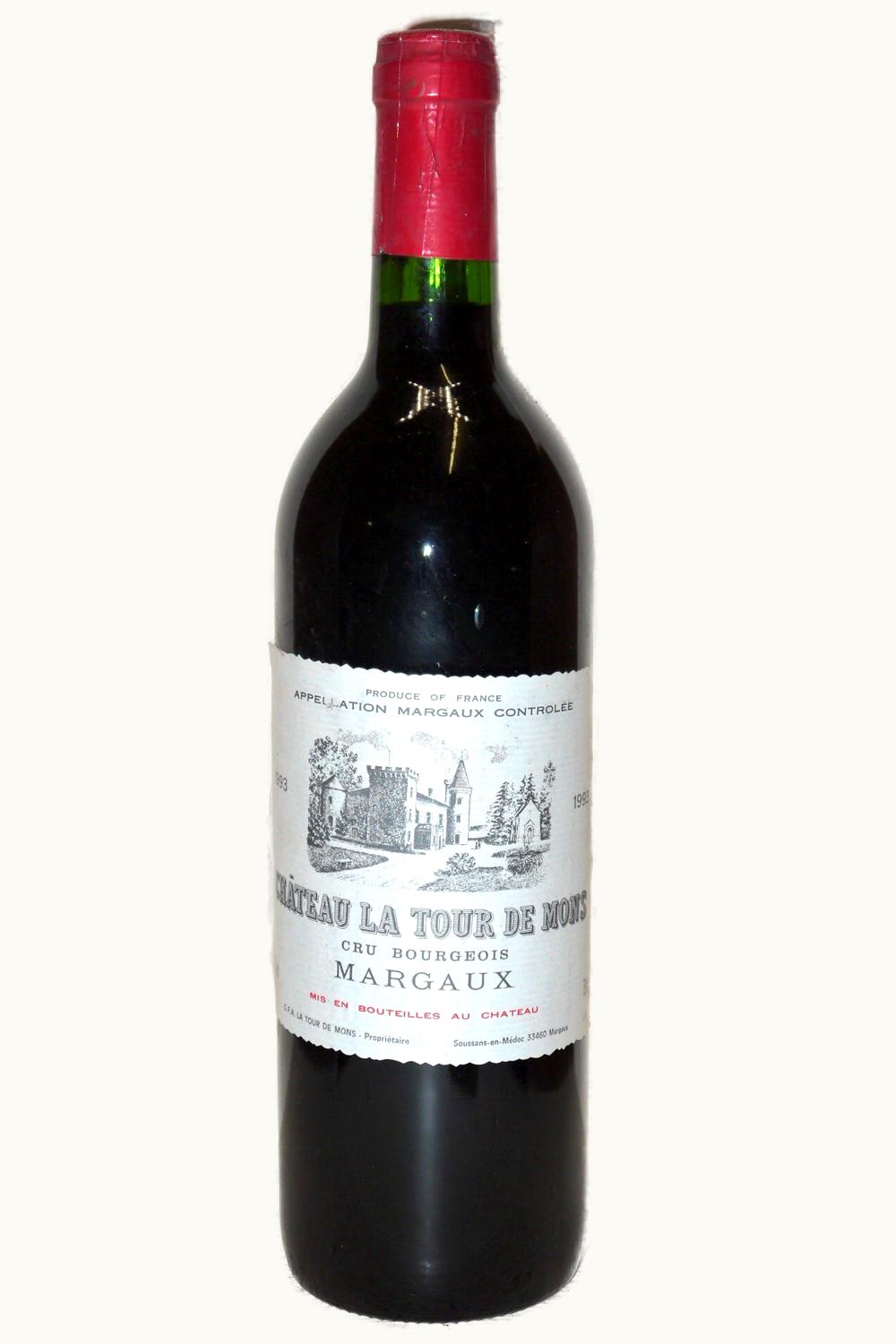 La Tour de Mons La Tour de Mons Margaux, Médoc, Bordeaux, France, 1993