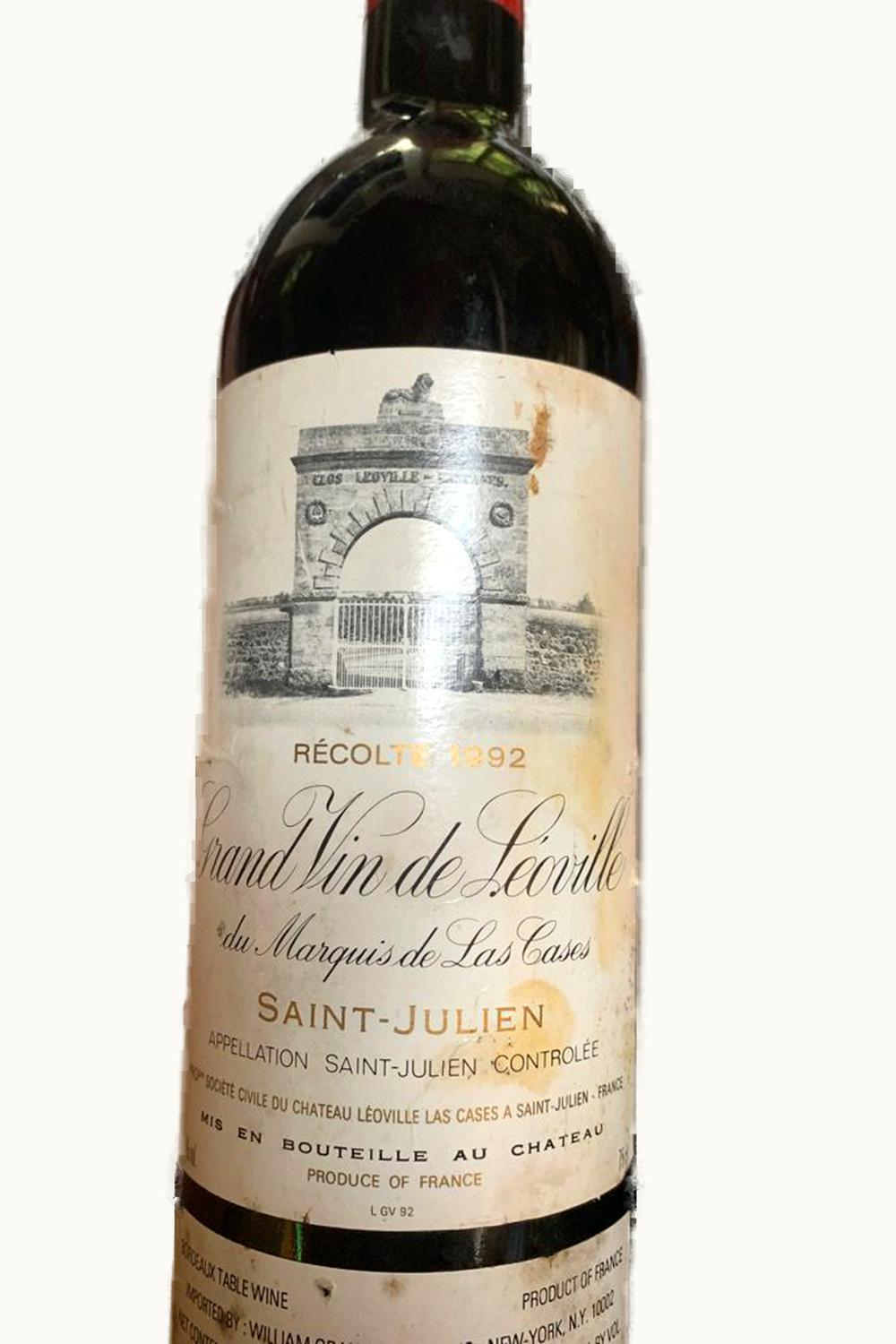 Château Léoville-Las Cases Château Léoville-Las Cases St Julien, Médoc, Bordeaux, France, 1992