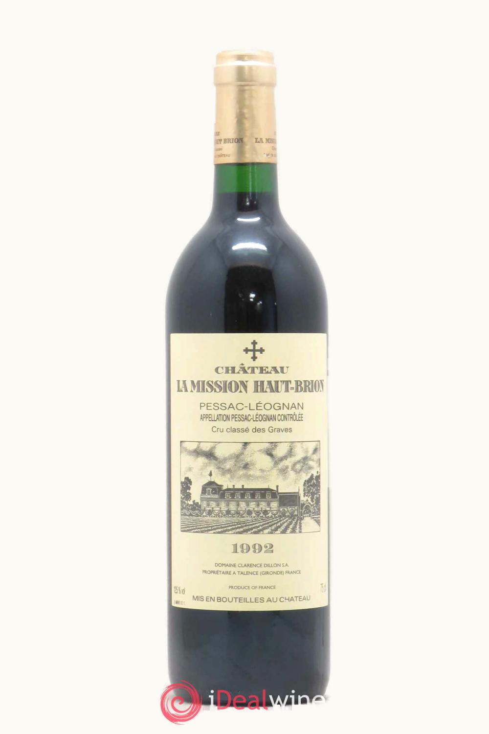 Château La Mission Haut-Brion Château La Mission Haut-Brion Pessac-Léognan, Bordeaux, France, 1992 UZ0641066