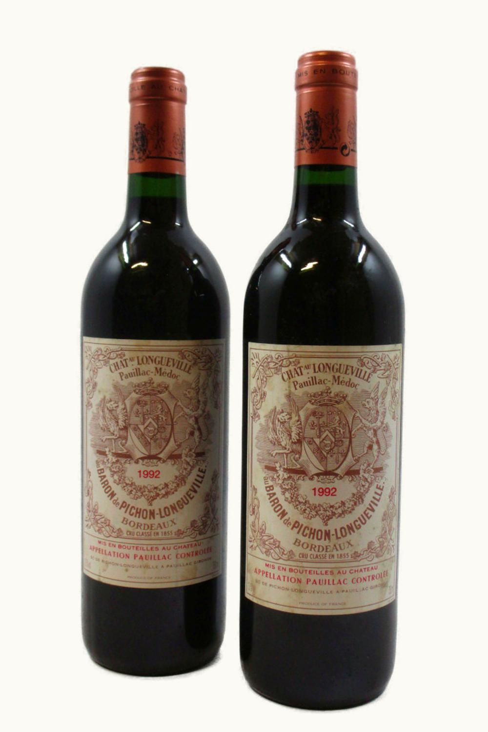 Château Pichon Longueville Baron Château Pichon Longueville Baron Médoc, Bordeaux, France, 1992