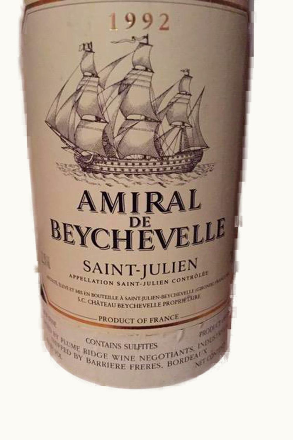 Château Beychevelle Château Beychevelle Amiral de St Julien, Médoc, Bordeaux, France, 1992