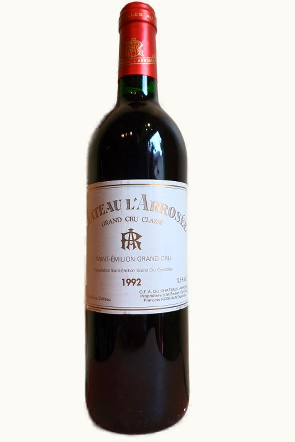 L'Arrosée L'Arrosée St Emilion Grand Cru, Bordeaux, France, 1992