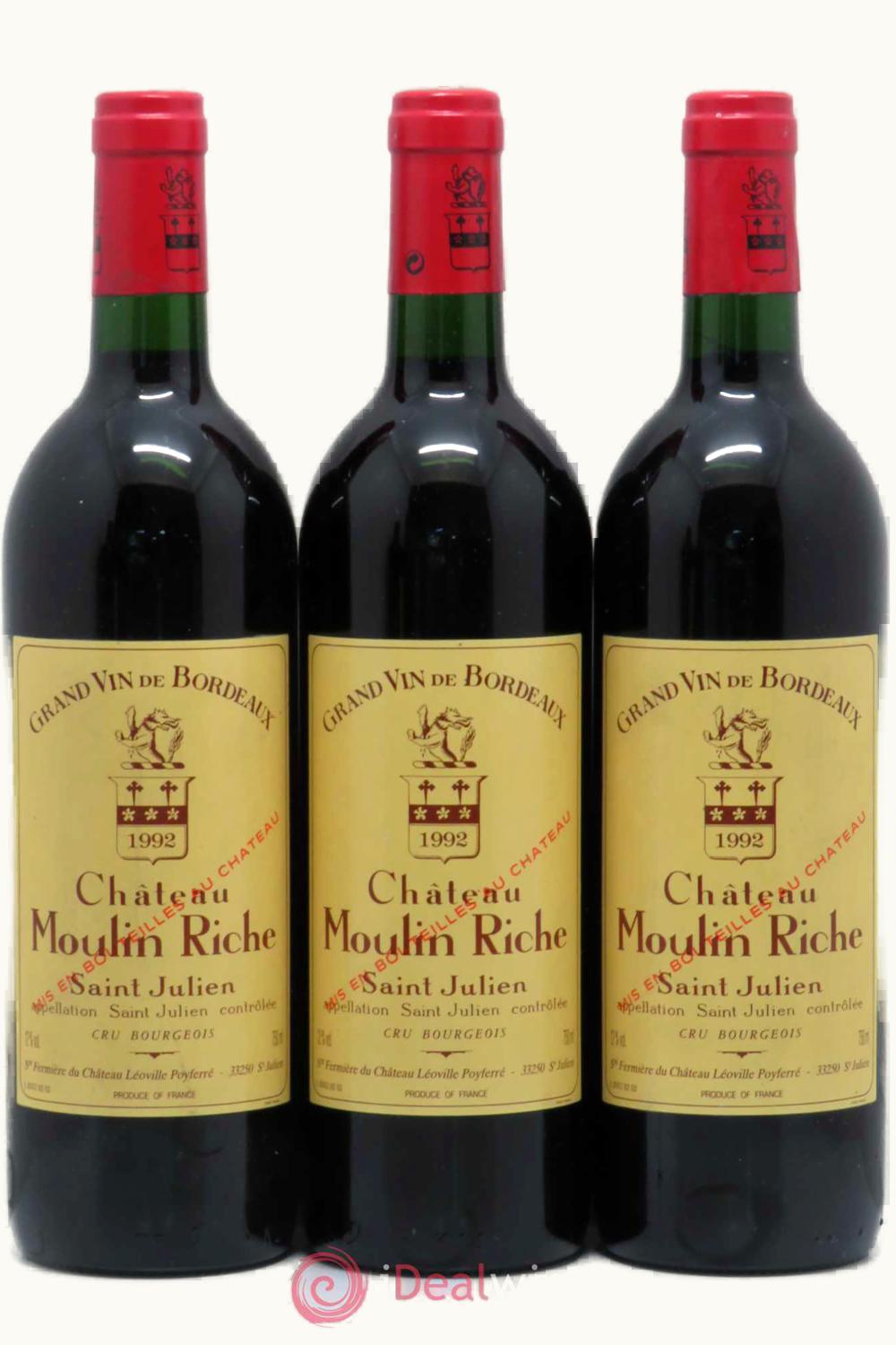 Château Léoville Poyferré Château Léoville Poyferré Moulin Riche, St Julien, Médoc, Bordeaux, France, 1992