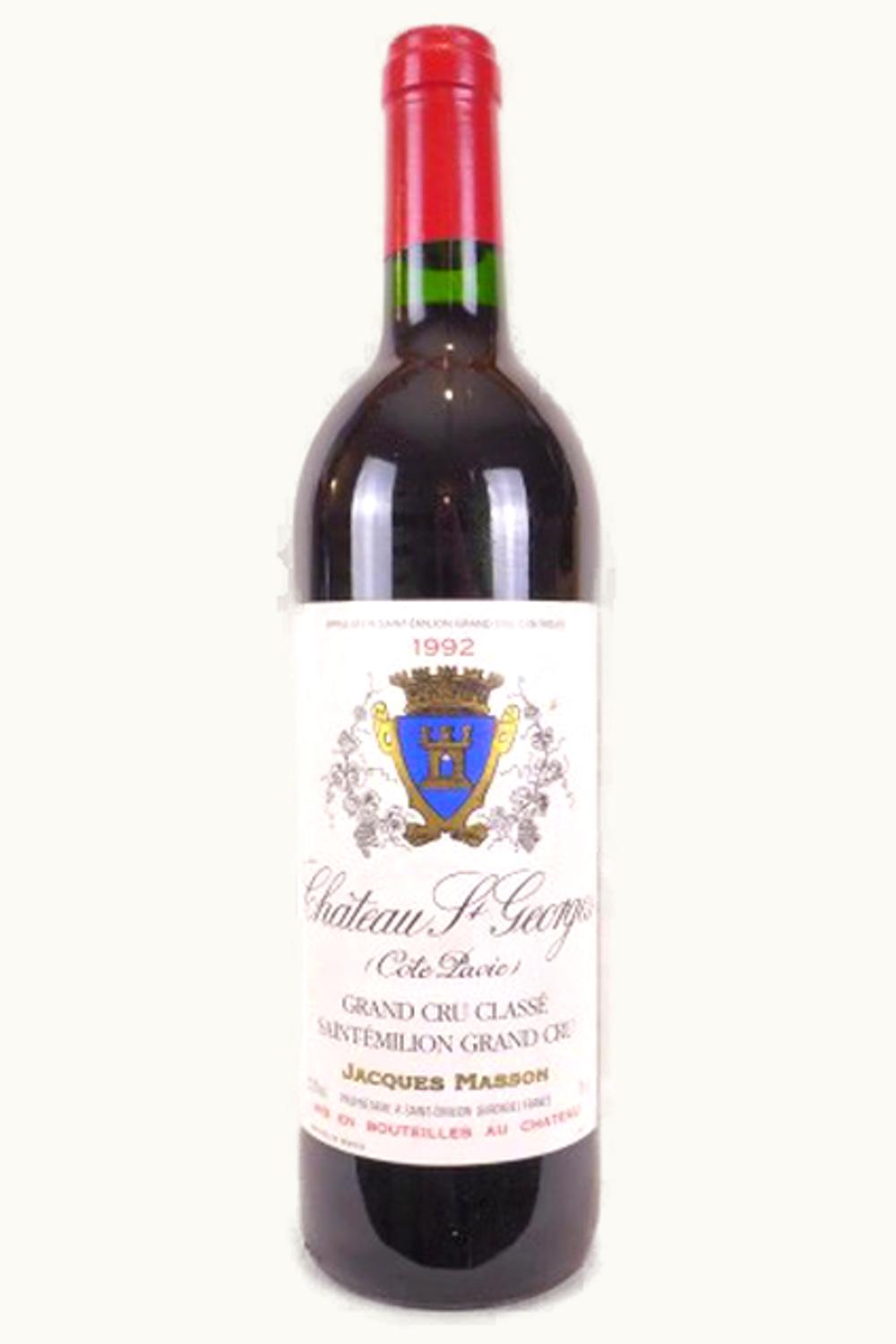 St George Cote Pavie St George Cote Pavie Emilion Grand Cru, Bordeaux, France, 1992