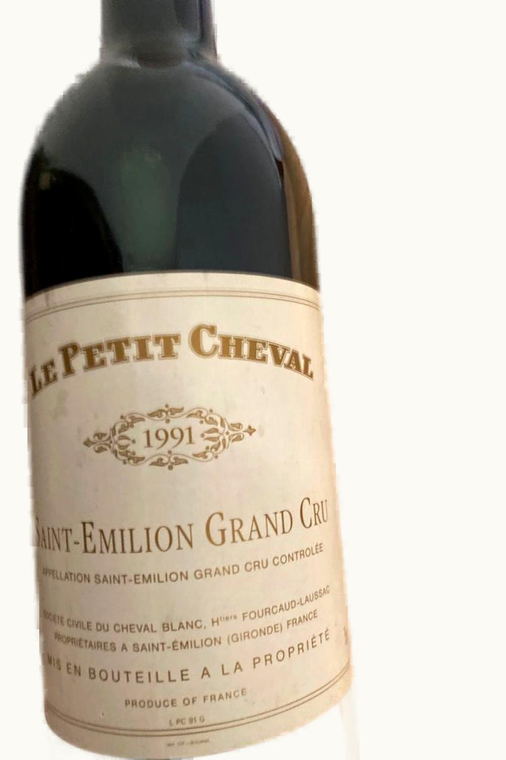 Château Cheval Blanc Château Cheval Blanc St Emilion, Bordeaux, France, 1991
