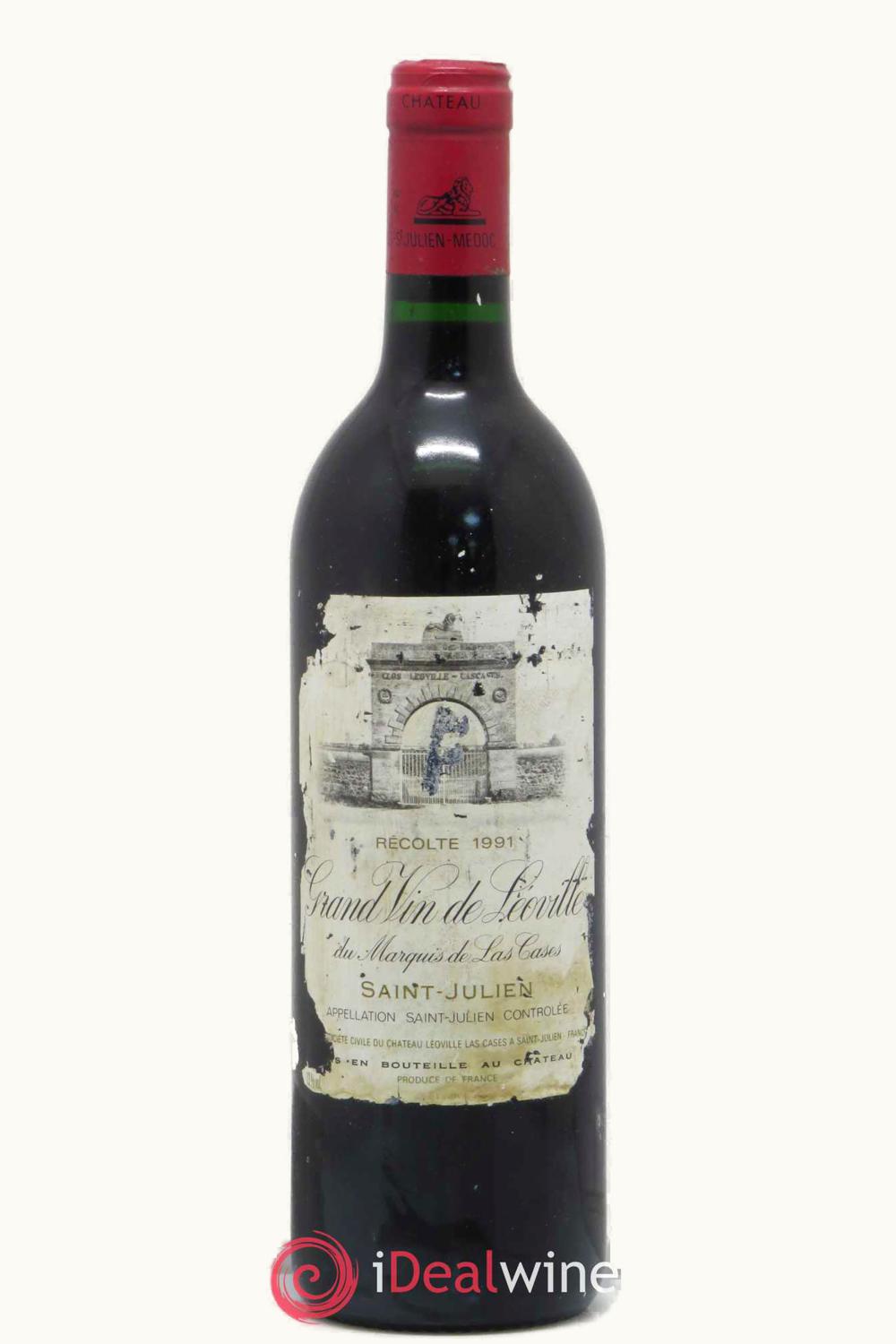 Château Léoville-Las Cases Château Léoville-Las Cases Grand de St Julien, Médoc, Bordeaux, France, 1991