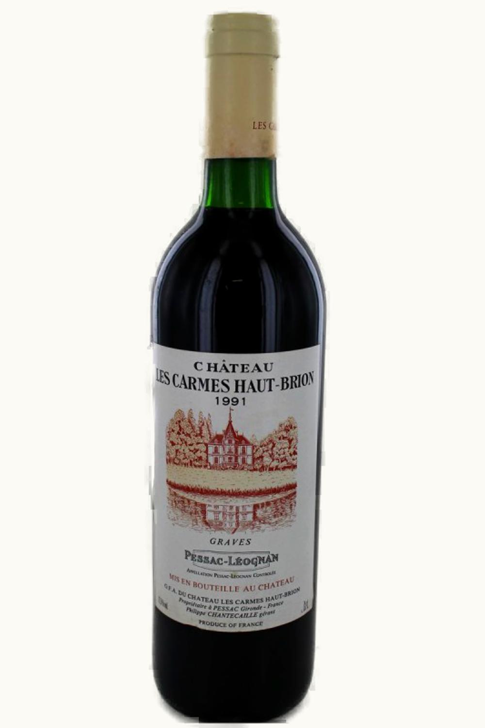Château Les Carmes Haut-Brion Château Les Carmes Haut-Brion Pessac-Léognan, Bordeaux, France, 1991