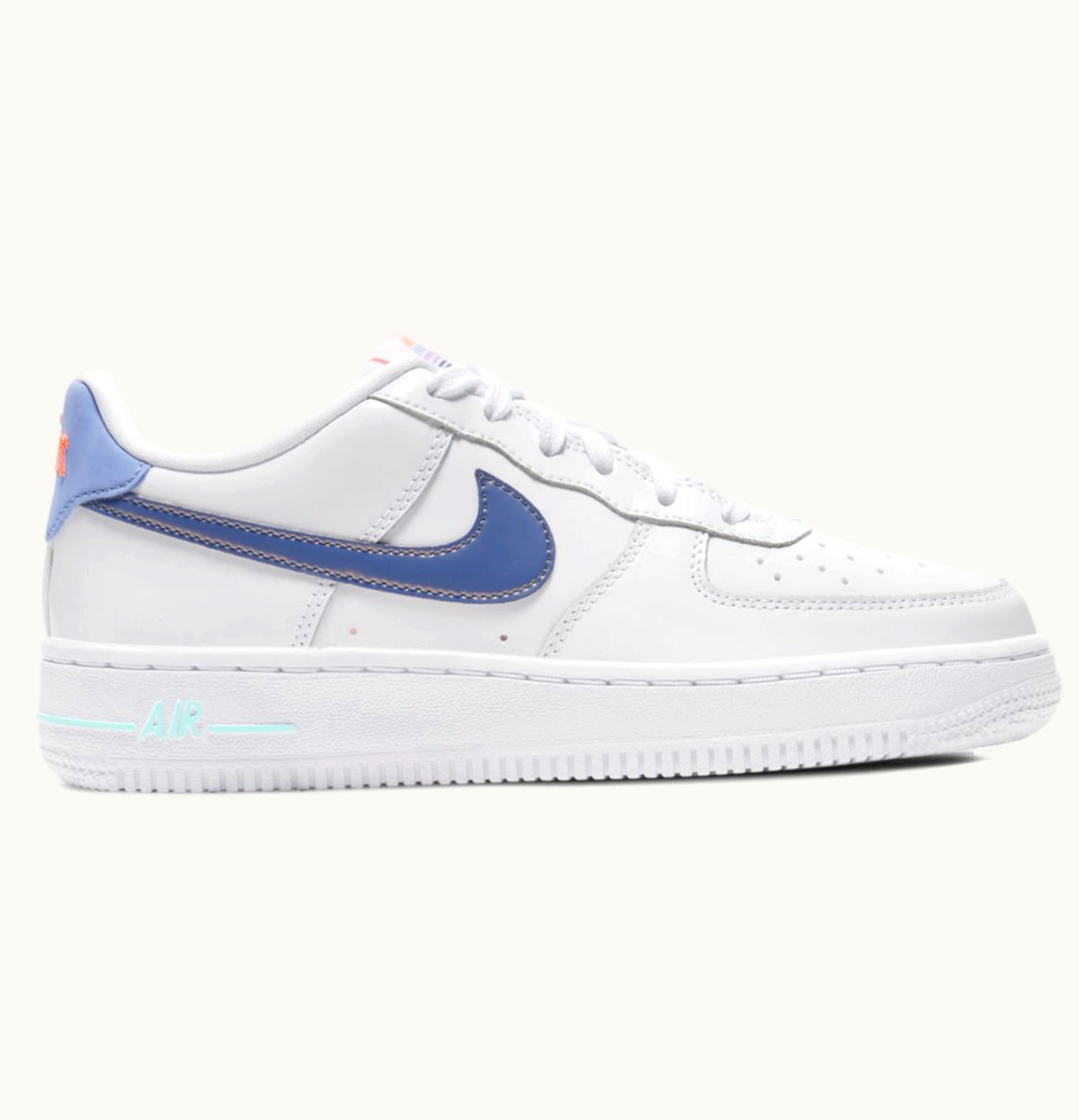 Nike Nike Air Force 1 LV8 White Dark Purple GS